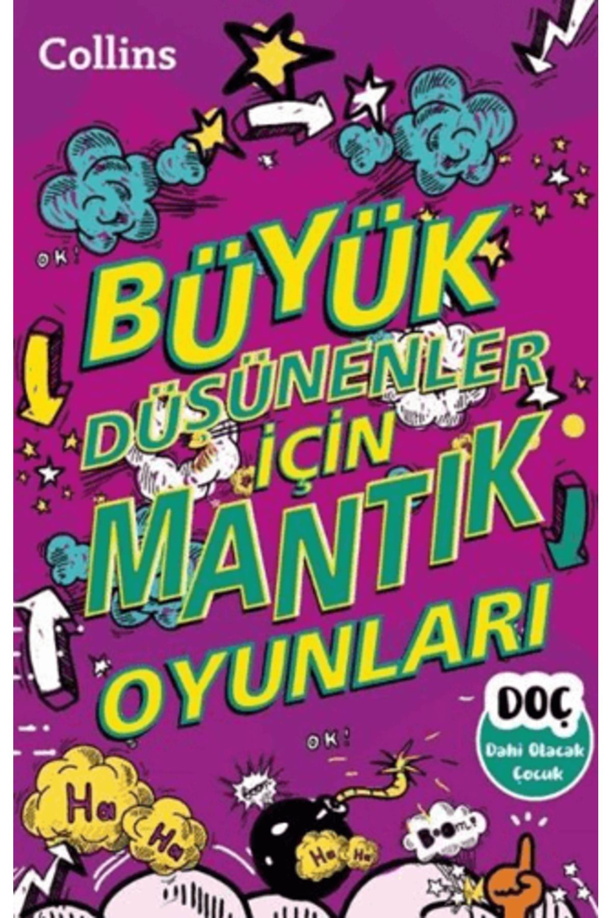Dahi Olacak Çocuk Yayınları Büyük Düşünenler için Mantık Oyunları