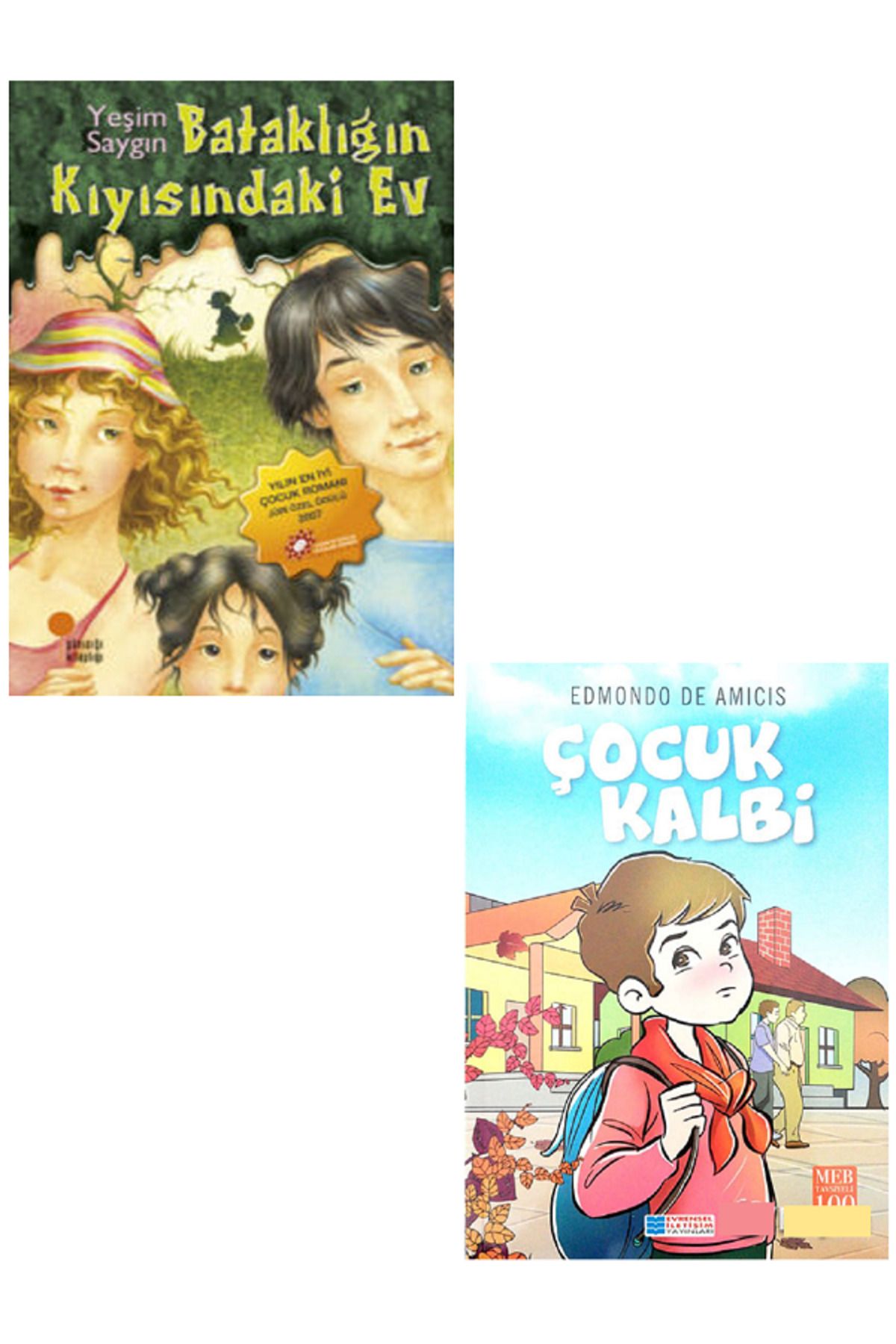 Günışığı Kitaplığı Bataklığın Kıyısındaki Ev - Yeşim Saygın + Evrensel Çocuk Kalbi / 2 KİTAP SET