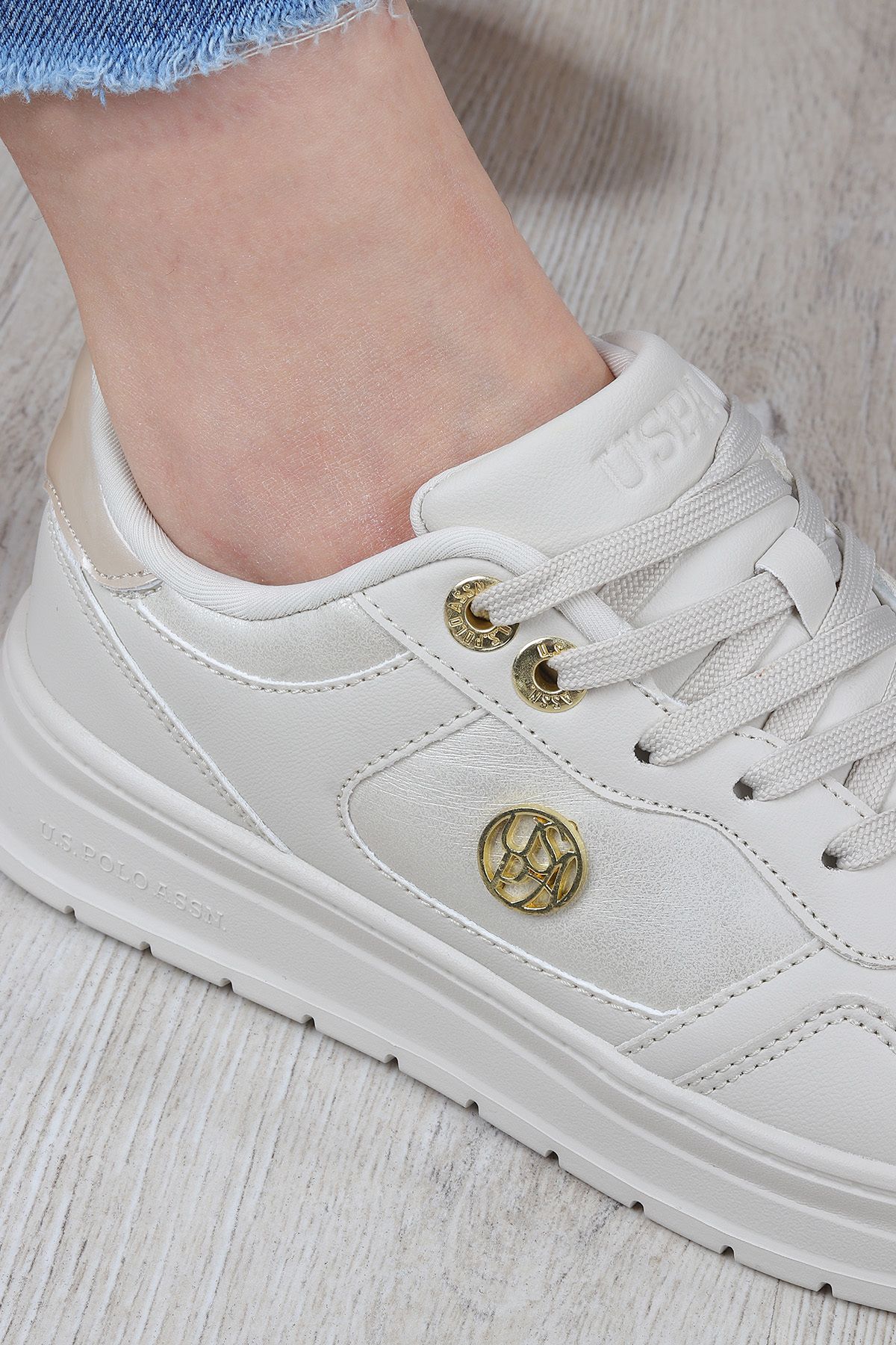 U.S. Polo Assn.-Comfort Comfortable Sole Daily Women's Sneakers Sports Shoes 6