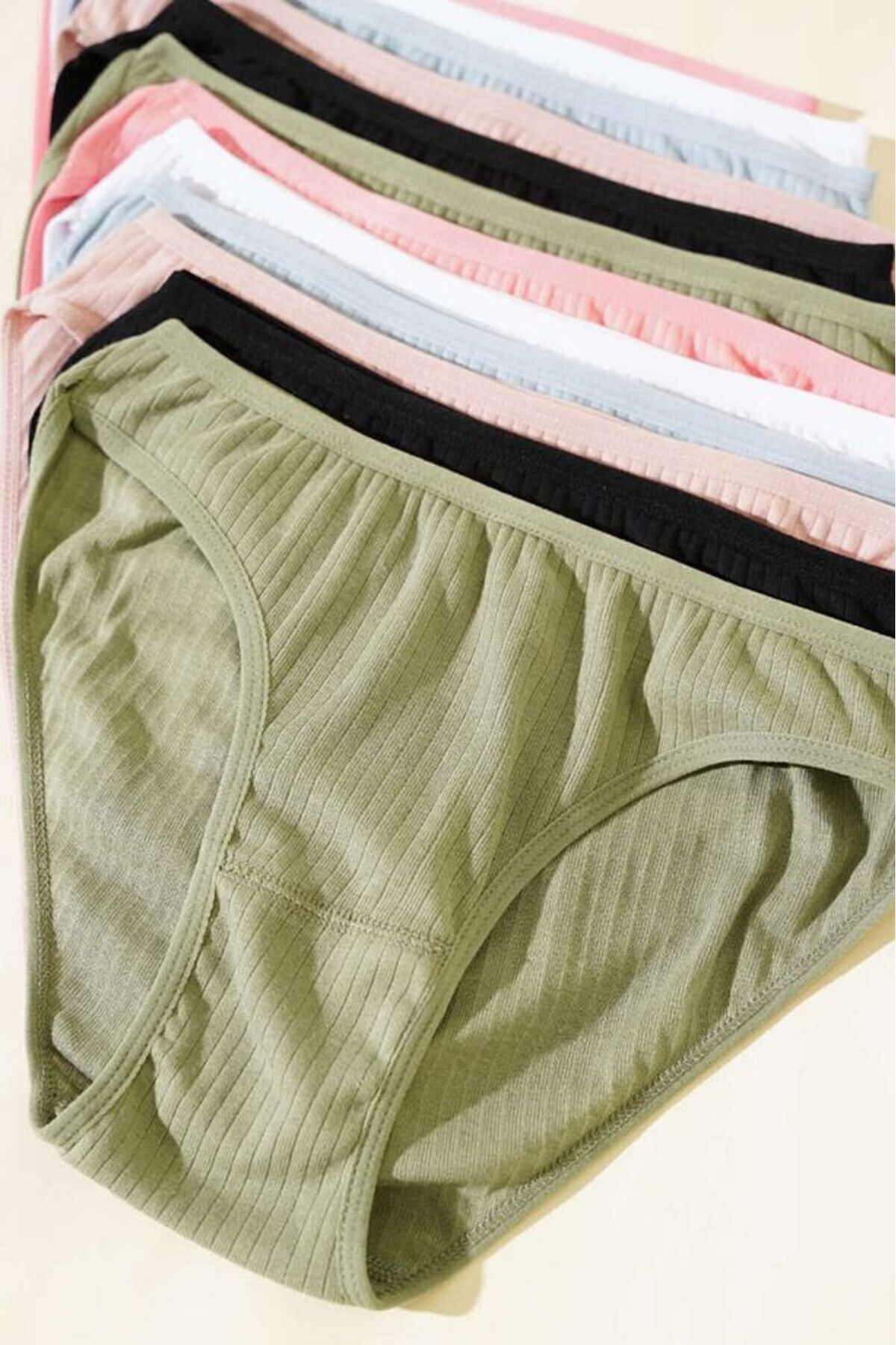 Elfin KADIN 12'Lİ COTTON BİKİNİ 0592 (NEFEN ALAN DOKU KUMAŞ)