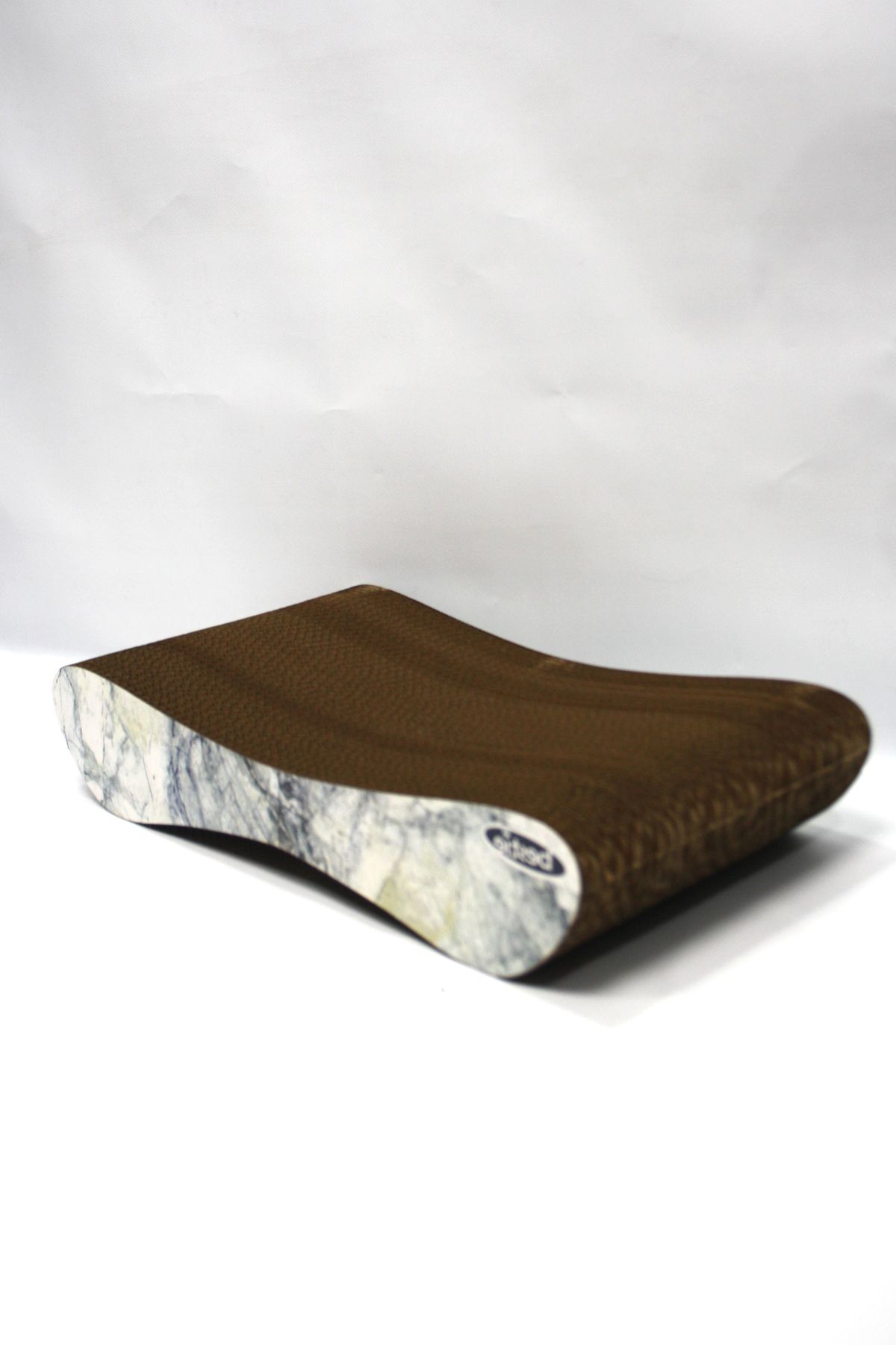 Bestie-Set of 2 - Cat Scratching Sofa Cardboard Cat Scratching Horizontal Scratching- 3D Marble Pattern 4