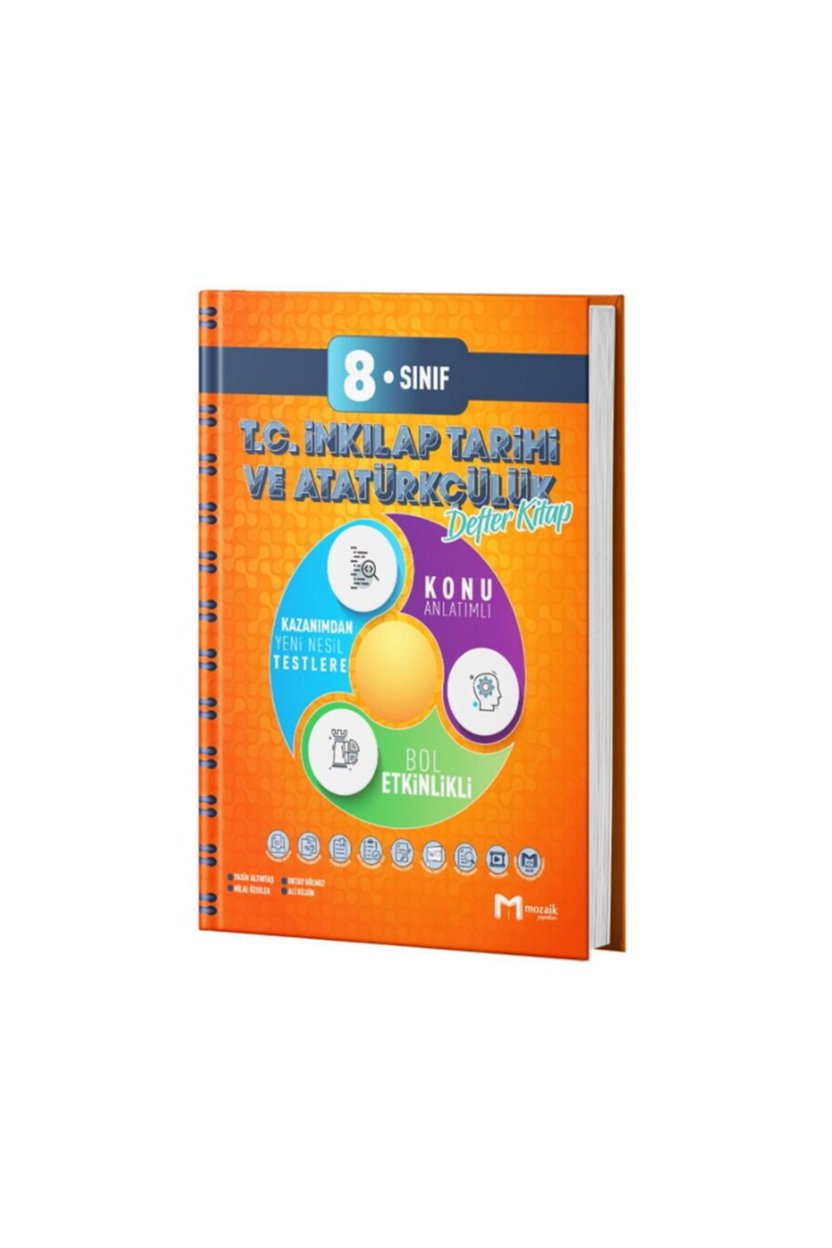 Mozaik Yayınları Mozaik Yayınları 8. Sınıf İnkılap Tarihi Defter Kitap