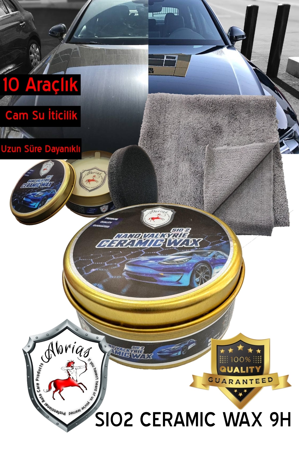 Abrias Sio2 Seramik Wax 9h 110gr 10 Araçlık - Fiyatı, Yorumları