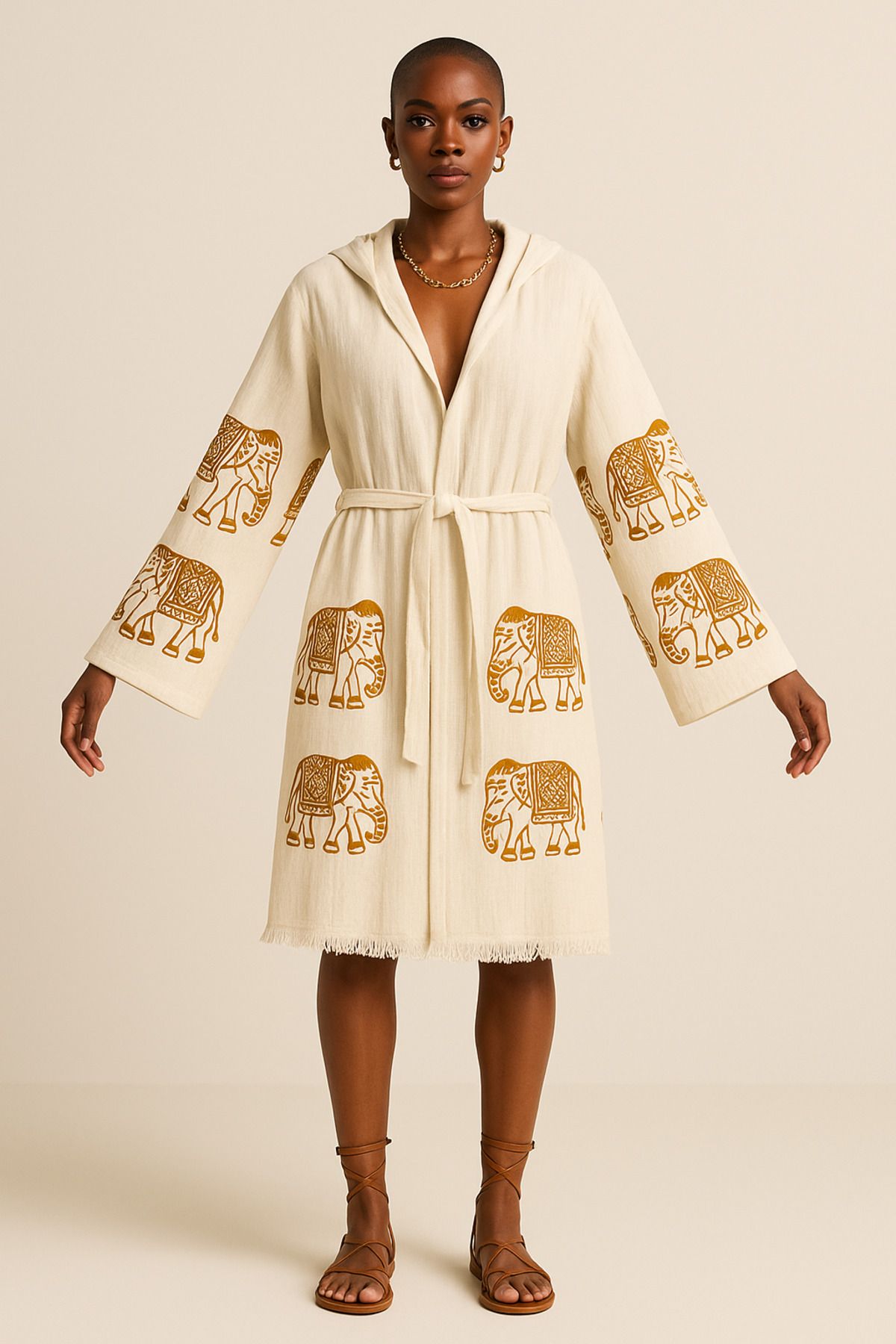 Home Oversize Müslin Bornoz – Yazlık Kimono