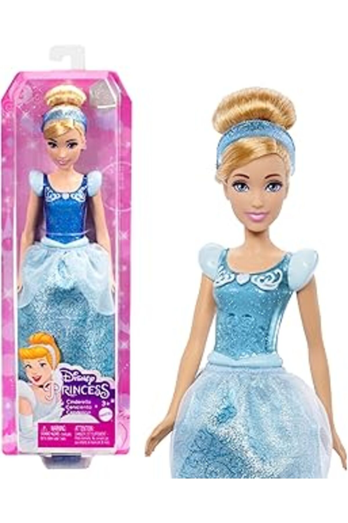Mu Art Ahşap Disney Princess Disney Prenses - Cinderella, 3 Yaş Ve Üzeri, Hlw06