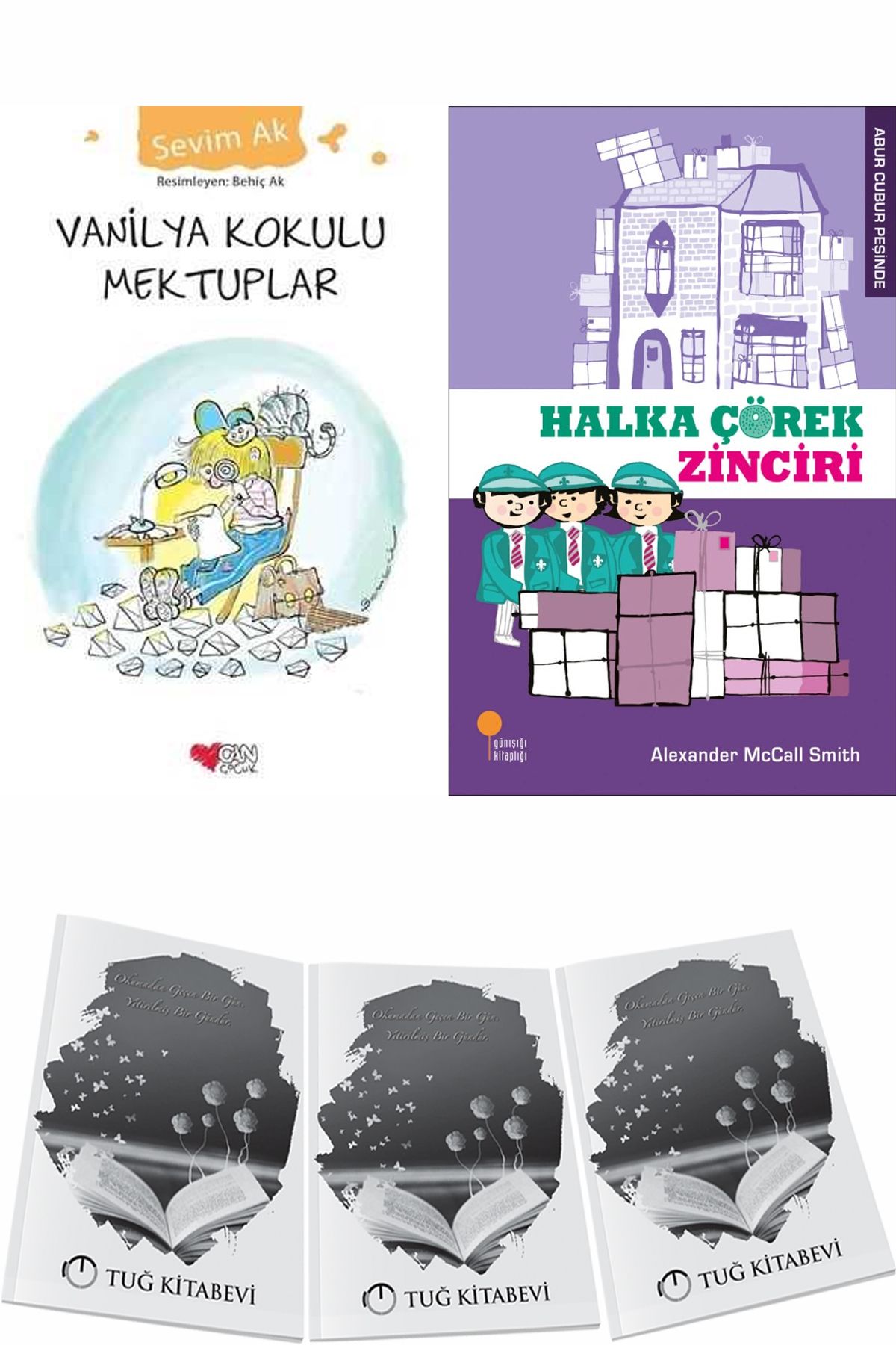 Can Yayınları Vanilya Kokulu Mektuplar ve Halka Çörek Zinciri + Hediyeli
