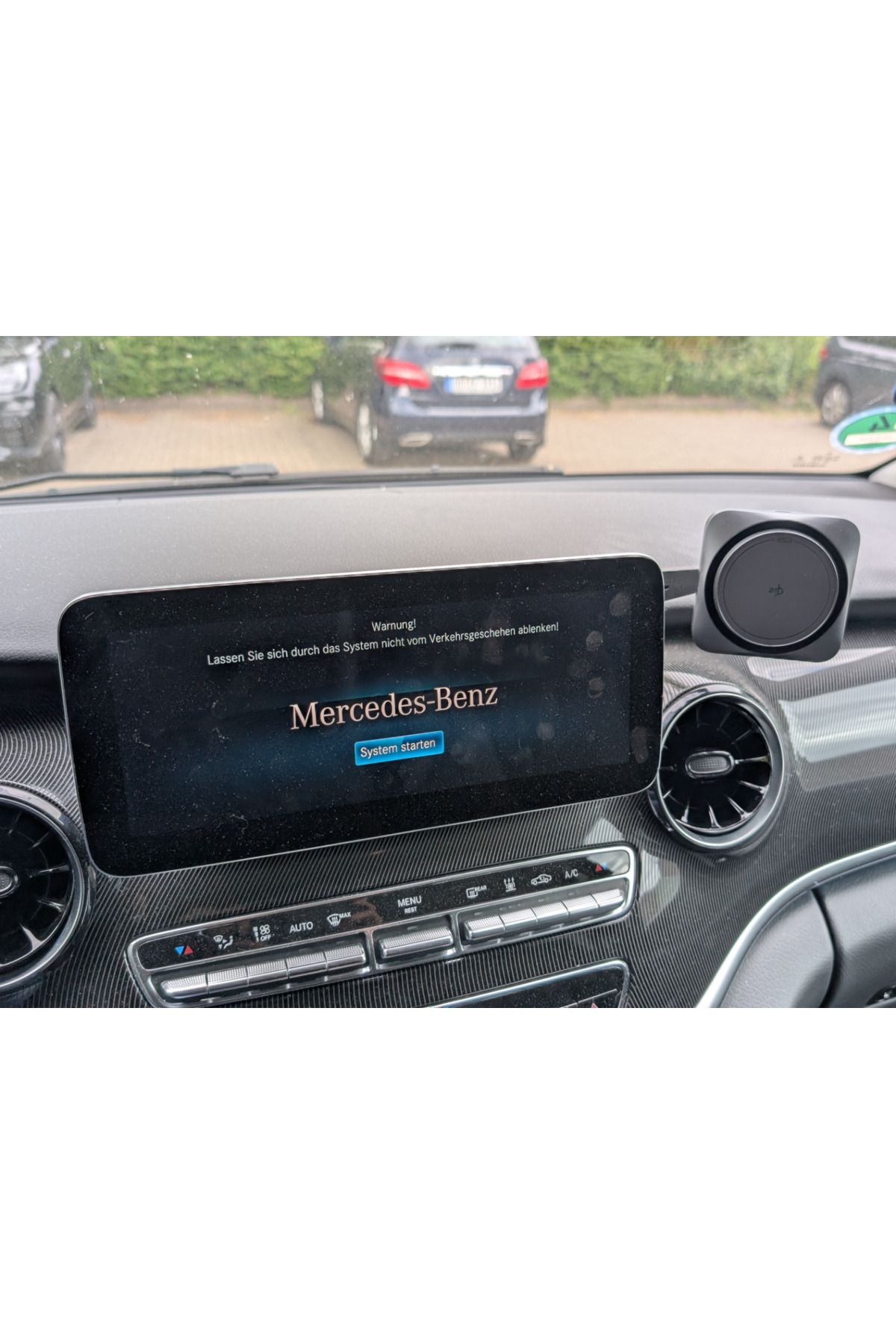talaşoğlu Mercedes v Sınıfı W447 Cep Telefonu Tutucu Büyük Ekran