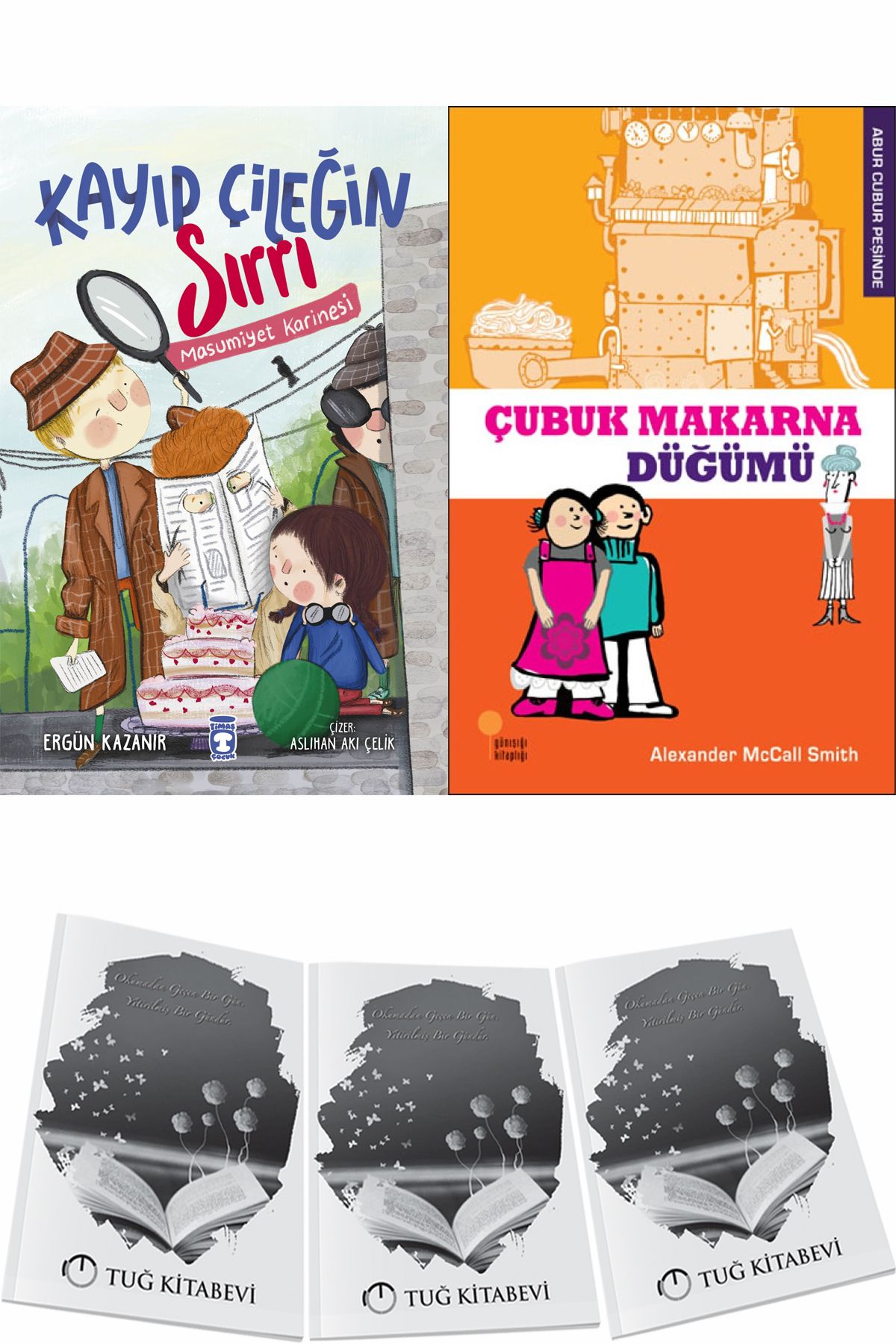 Timaş Çocuk Kayıp Çileğin Sırrı ve Çubuk Makarna Düğümü + Hediyeli