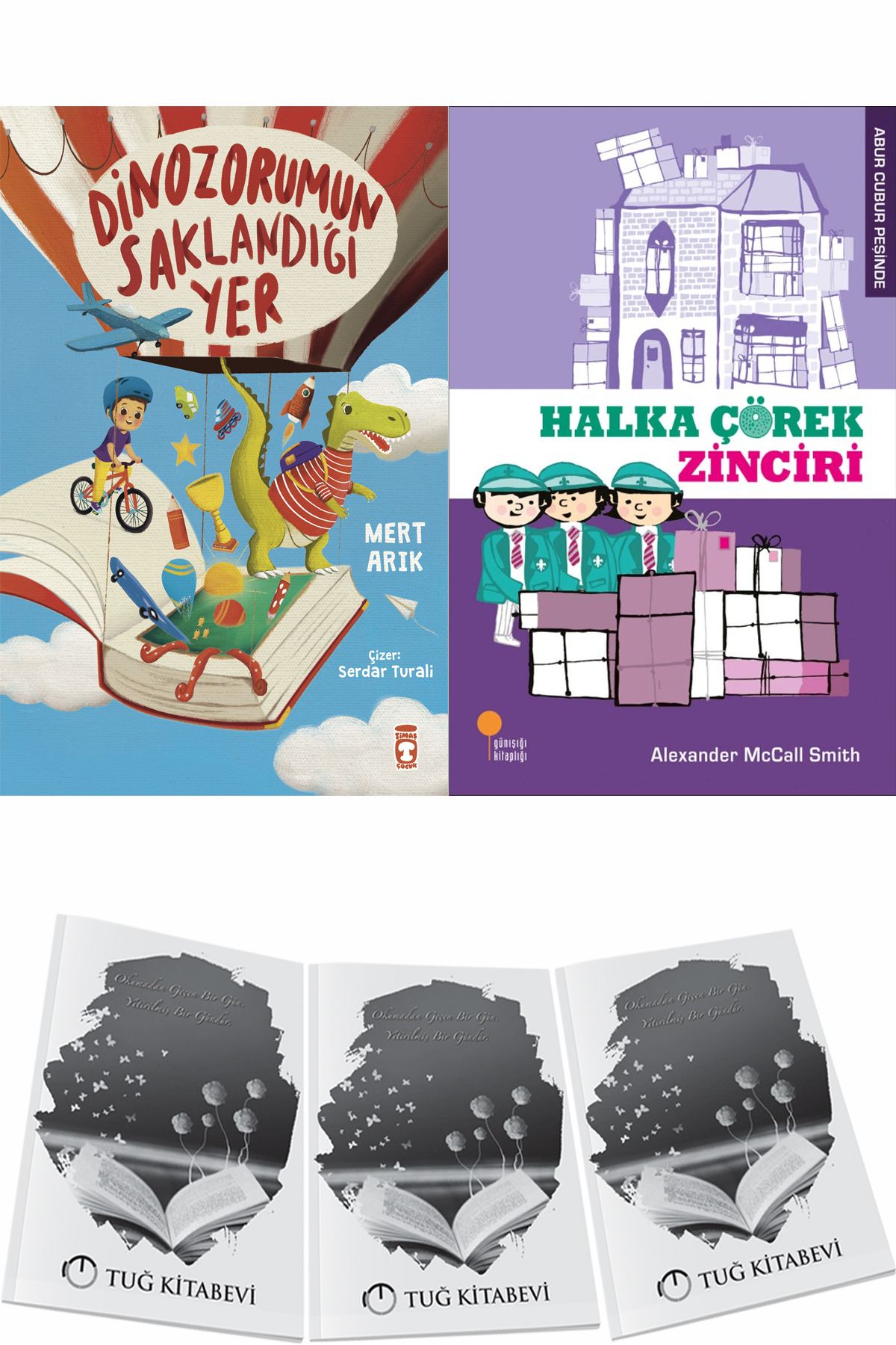 Timaş Çocuk Dinozorumun Saklandığı Yer ve Halka Çörek Zinciri + Hediyeli