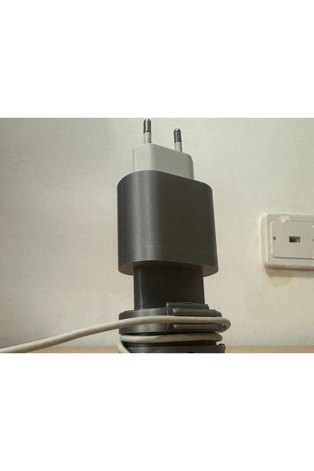 talaşoğlu Duvar Montajı Telefon Stand ve Şarj Cihazı
