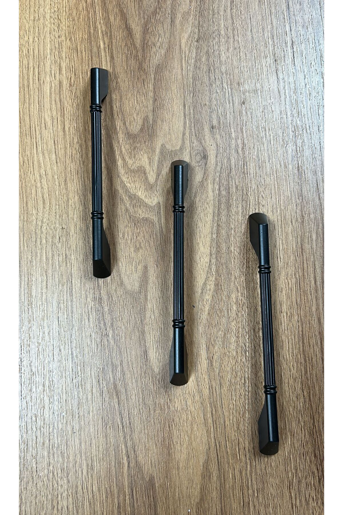 NETHOMEART LORT Metal 160-192 Mm Rustik Kulp Modelleri Lüks Modern Mutfak Dolap Çekmece Mobilya Kulbu Siyah