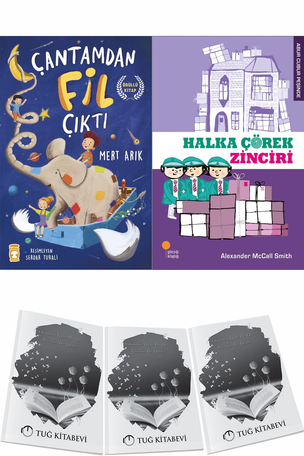 Timaş Çocuk Çantamdan Fil Çıktı ve Halka Çörek Zinciri + Hediyeli