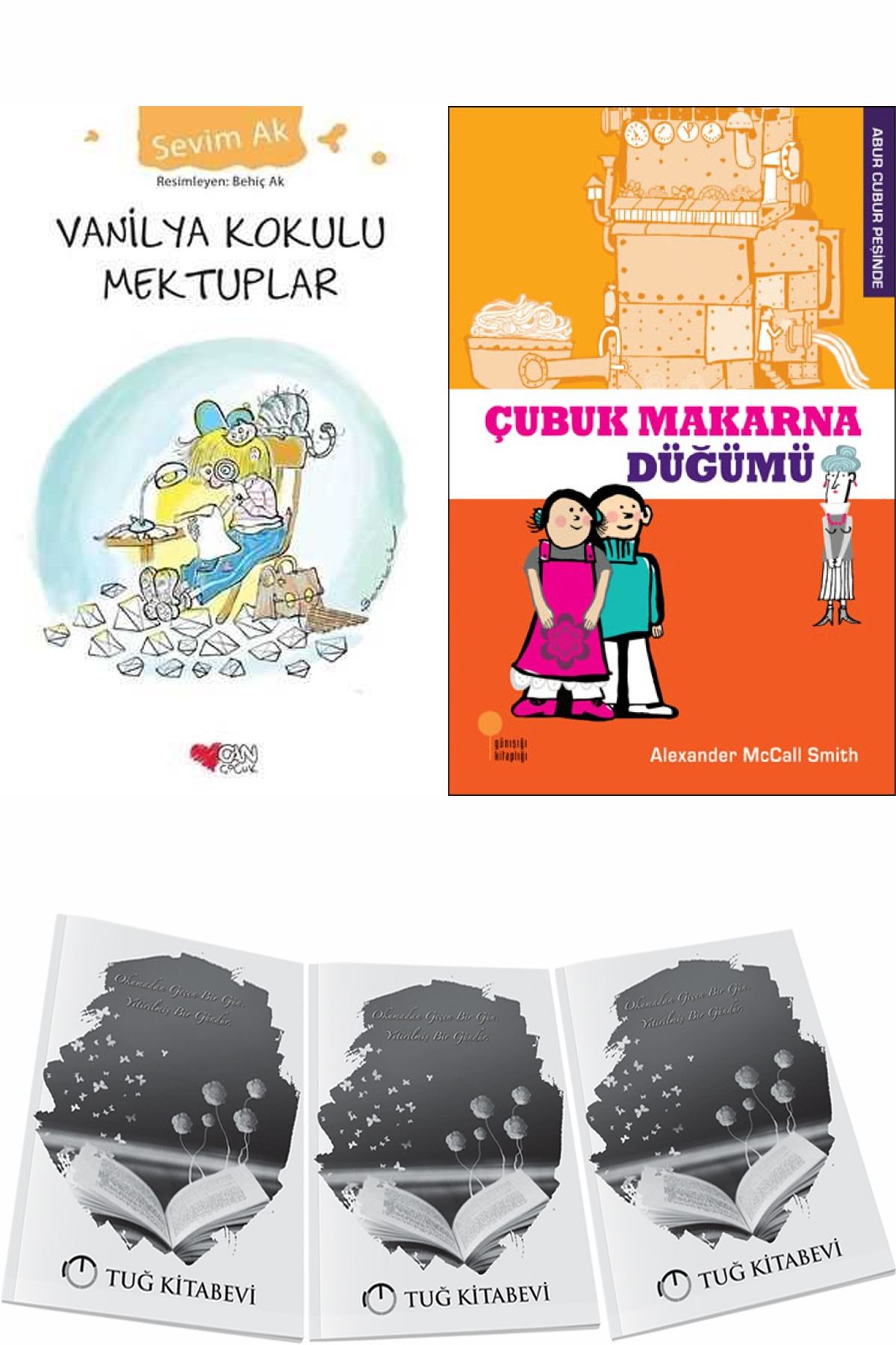 Can Yayınları Vanilya Kokulu Mektuplar ve Çubuk Makarna Düğümü + Hediyeli