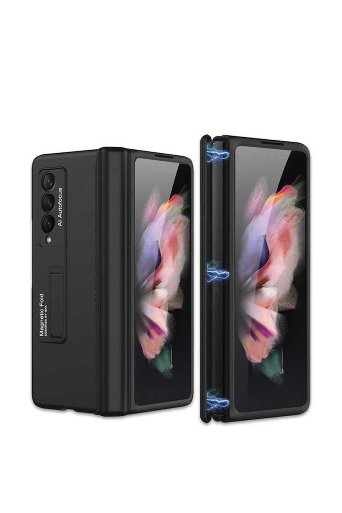 Megafox Teknoloji Samsung Galaxy Z Fold 3 Uyumlu Kılıf M-Magnet Kılıf