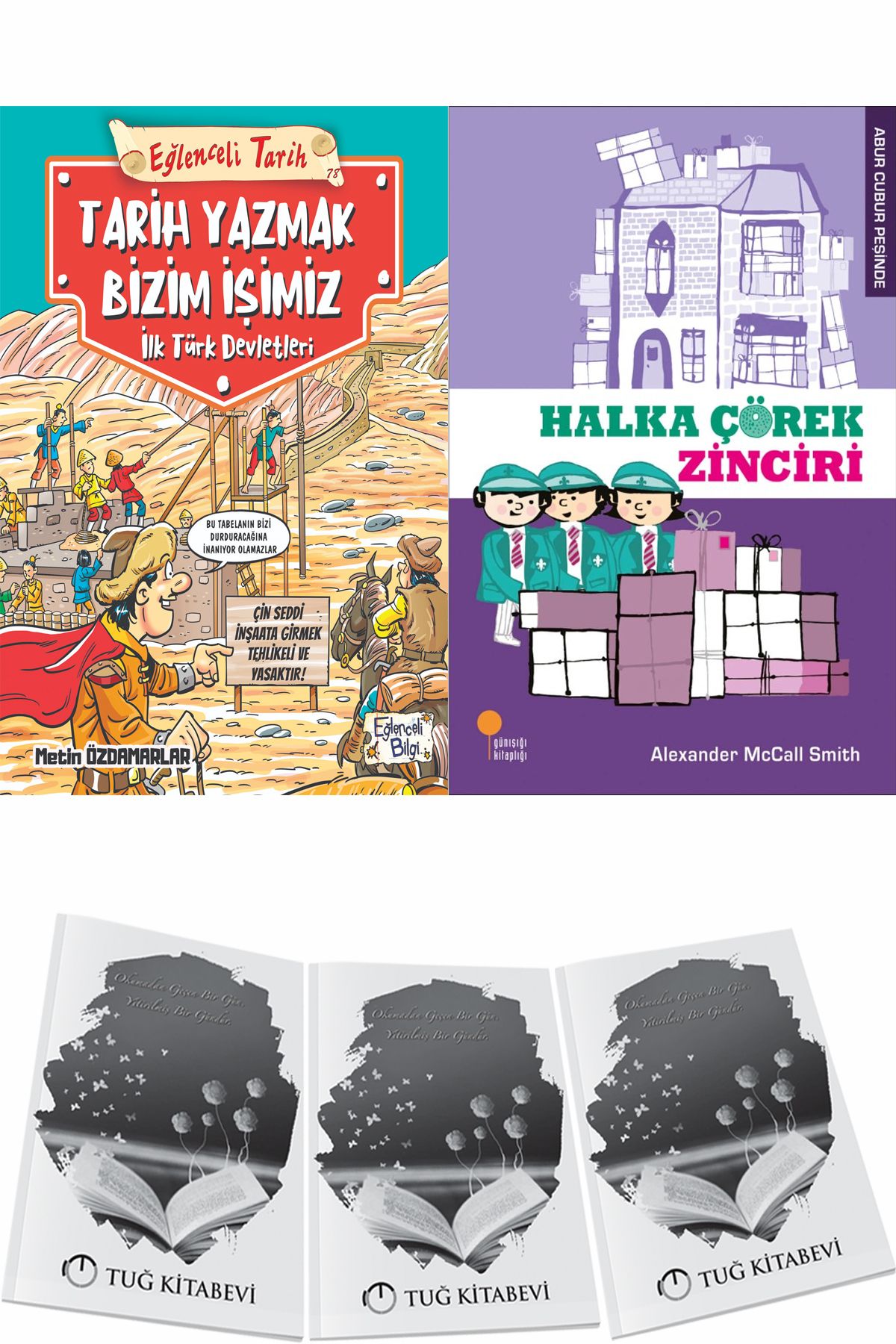 Eğlenceli Bilgi Yayınları Tarih Yazmak Bizim İşimiz İlk Türk Devletleri ve Halka Çörek Zinciri + Hediyeli