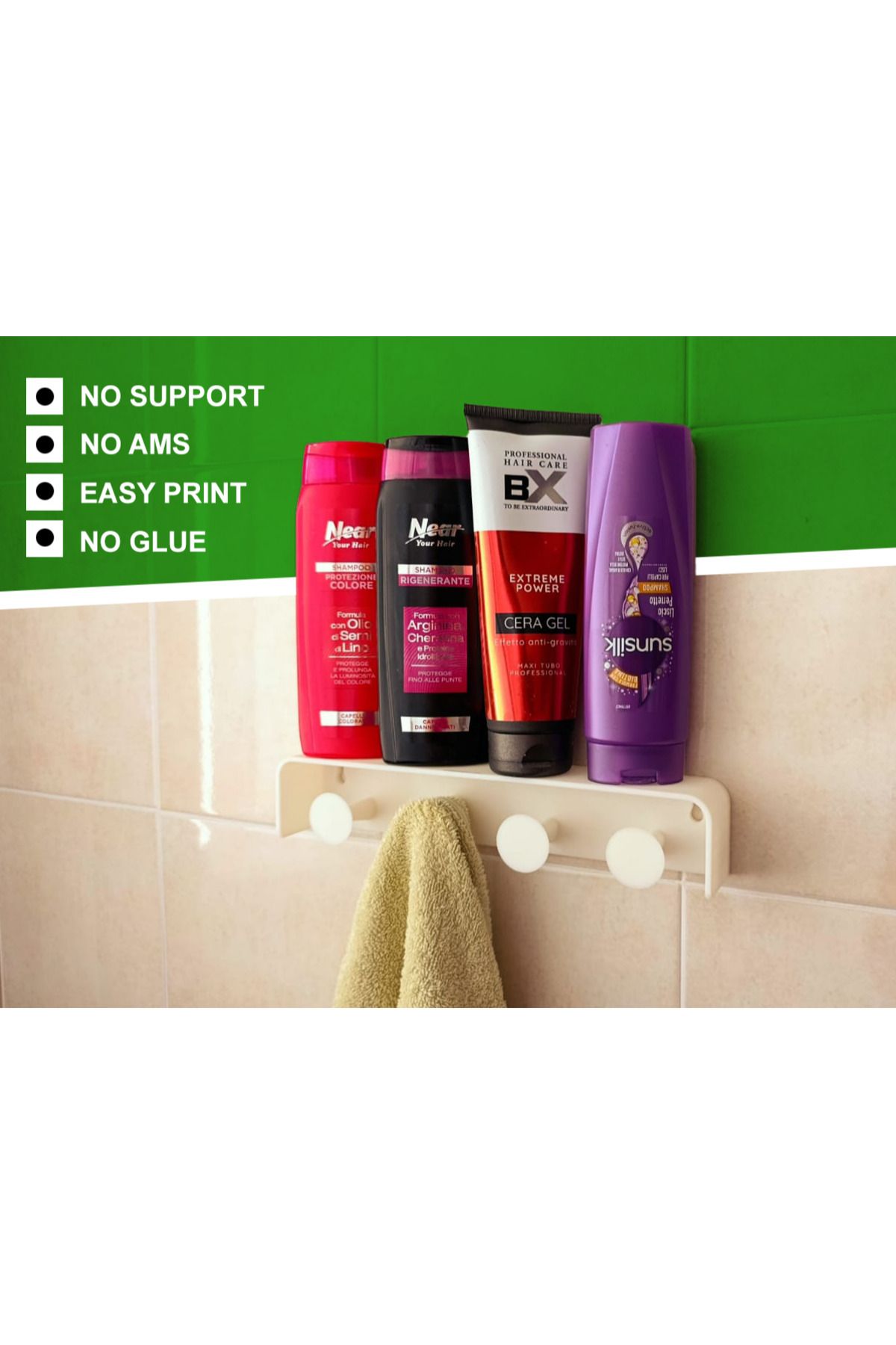 talaşoğlu Havlu Askı ve Banyo Rafı - Kolay Baskı