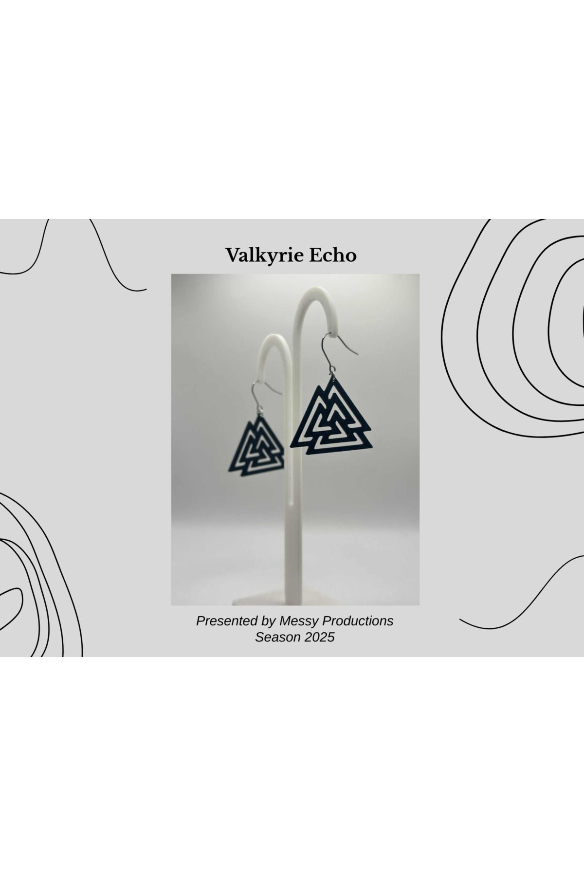 talaşoğlu Valkyrie Küpe - AMS yok