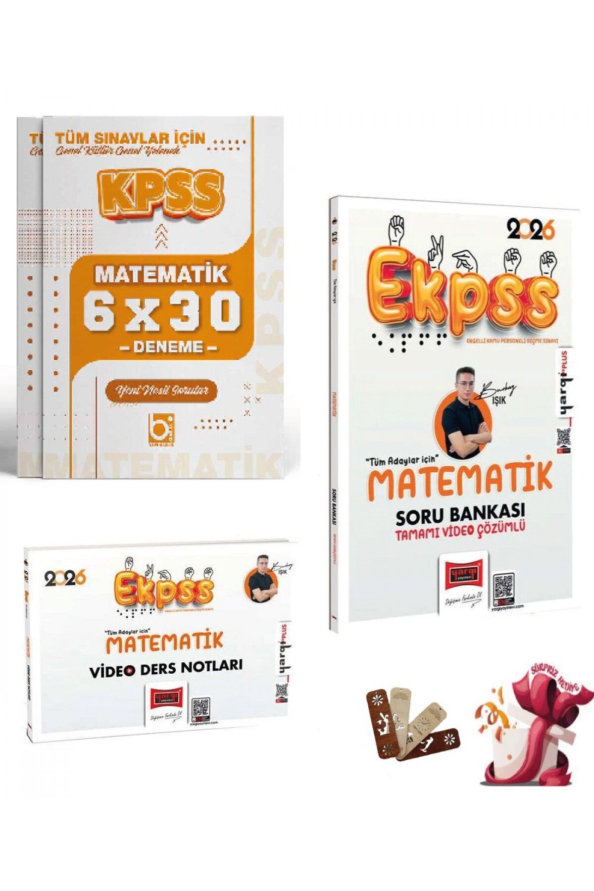 Bi bigelio 2026 EKPSS Matematik Konu + Soru + Deneme Seti 3 Kitap Bigelio ve Yargı Yayınları