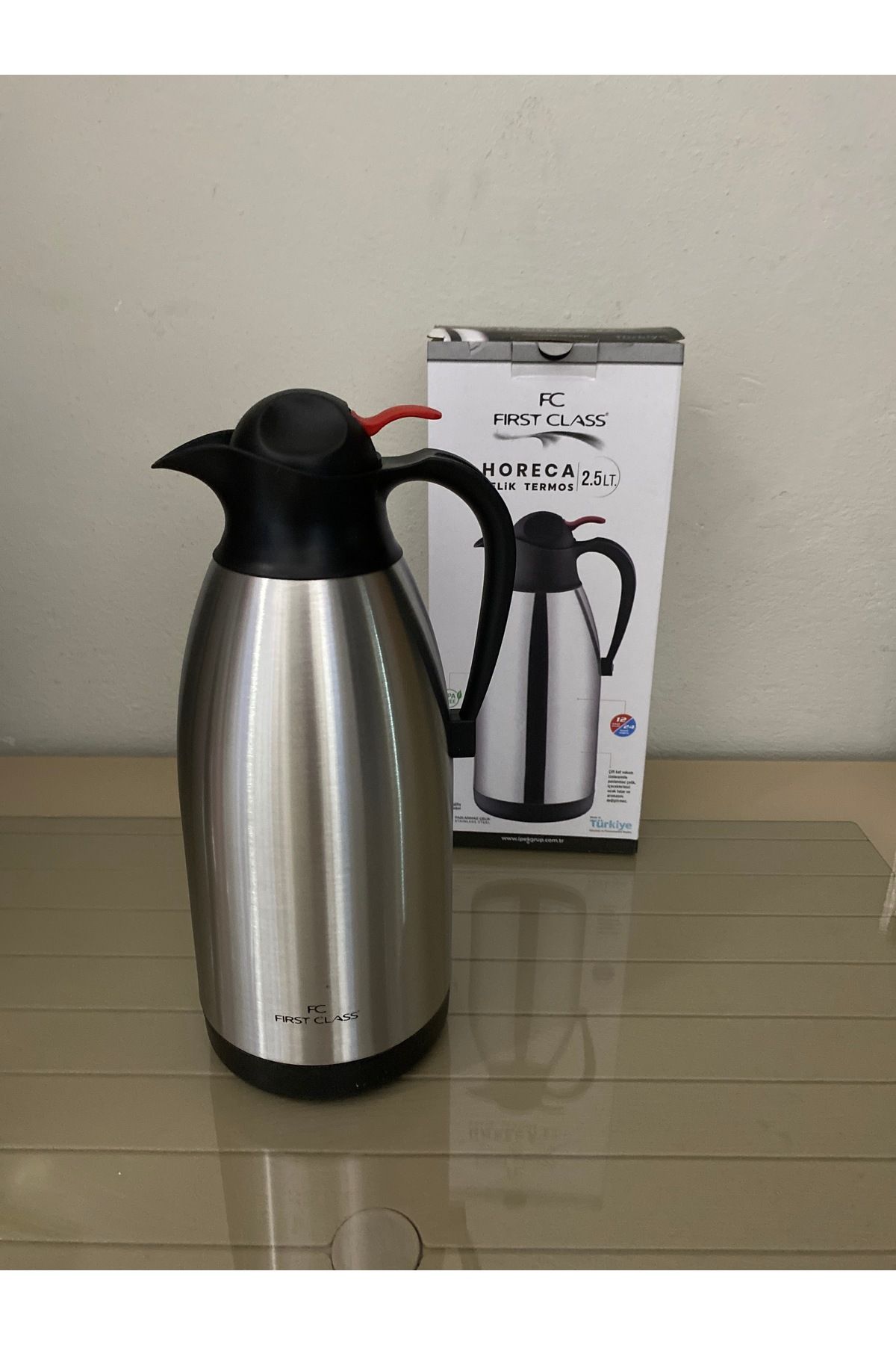 FC First Class Horeca Çelik Termos 2,5 litre