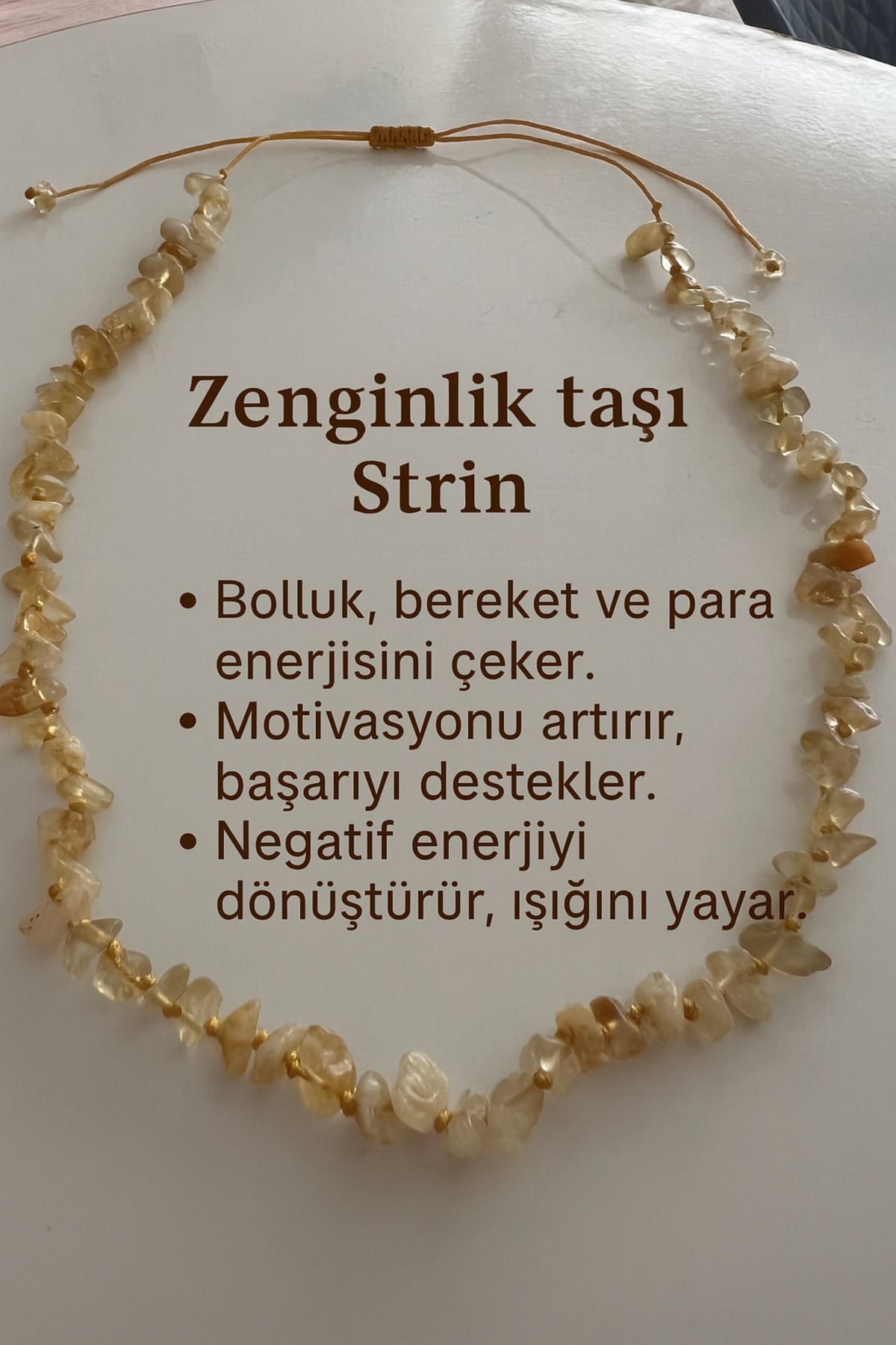 MODA “Zenginlik Çekim Gücü – Strin Taşı ile Işığını Yansıt”Bolluk ve Bereketin Simgesi💰