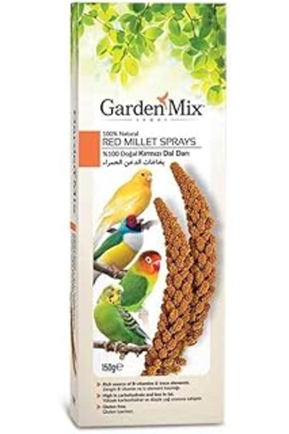 Mu Art Ahşap Gardenmix Platin Kırmızı Dal Darı