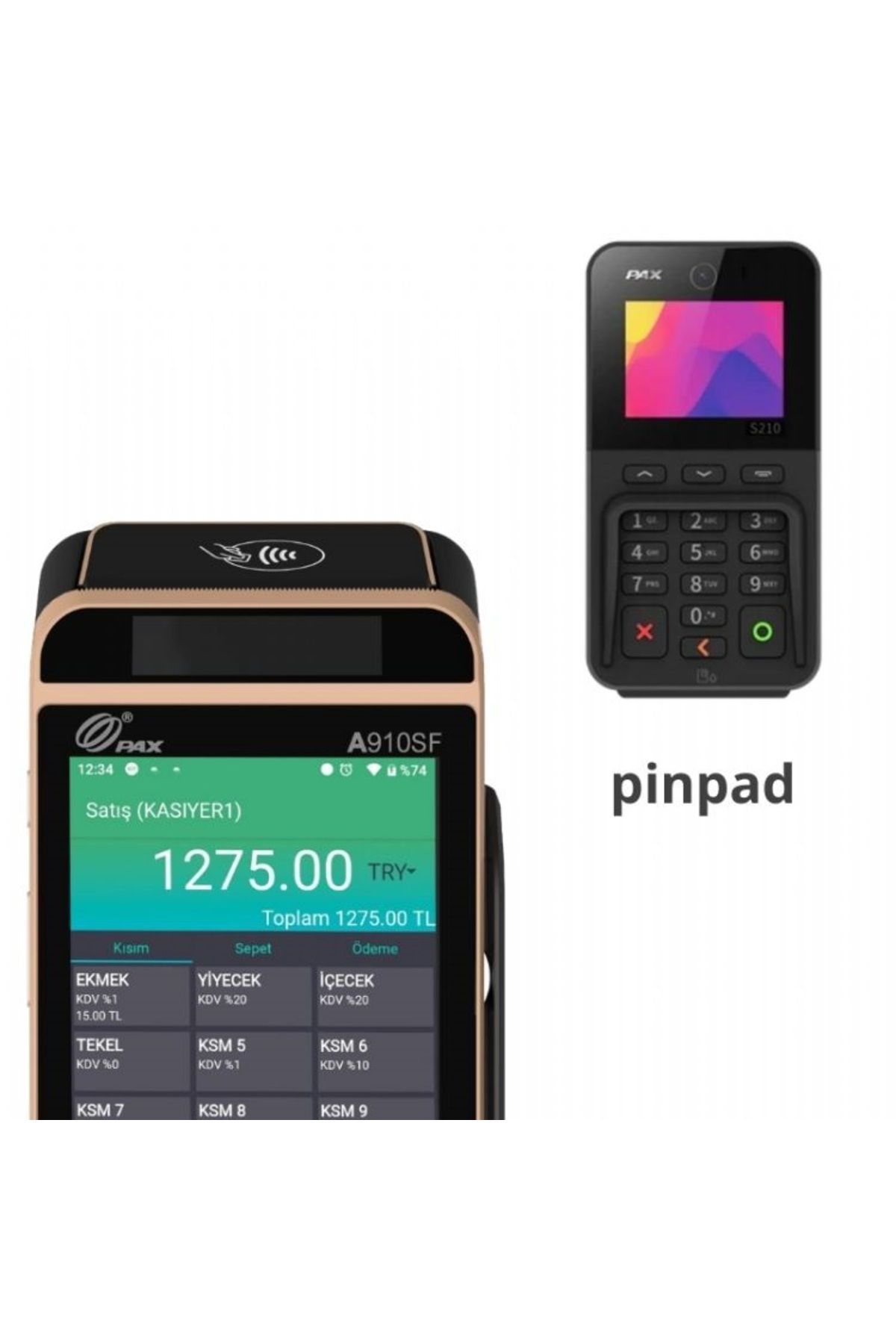 PAX S210 Yeni Nesil Pinpad