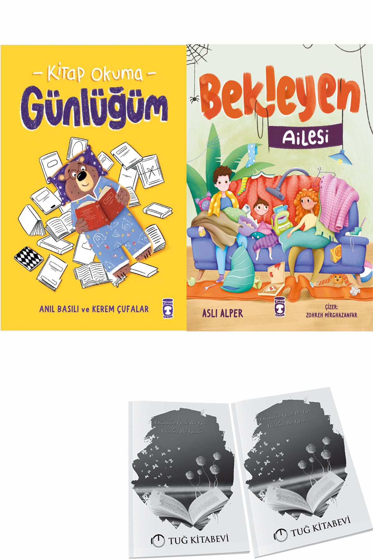 Timaş Çocuk Kitap Okuma Günlüğüm ve Bekleyen Ailesi + Hediyeli
