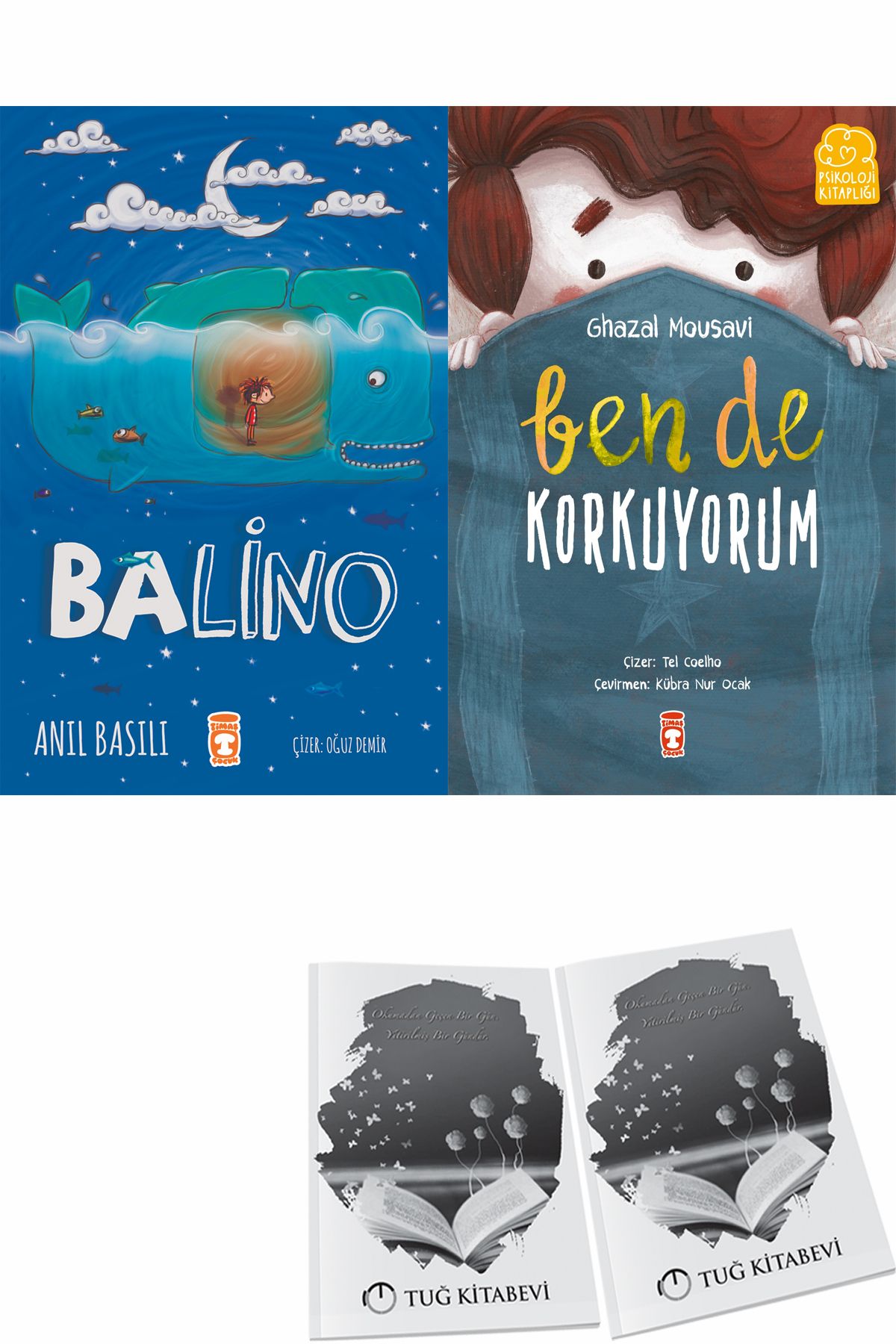 Timaş Çocuk Balino ve Ben de Korkuyorum + Hediyeli