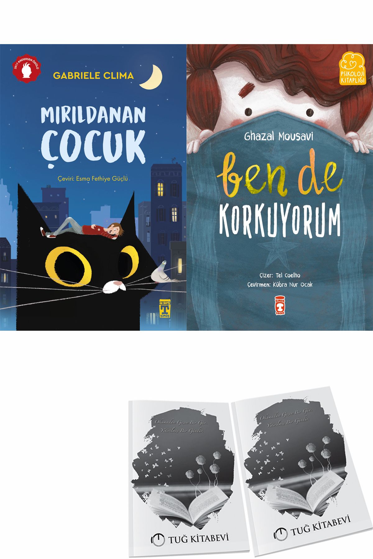 İlk Genç Timaş Mırıldanan Çocuk ve Ben de Korkuyorum + Hediyeli