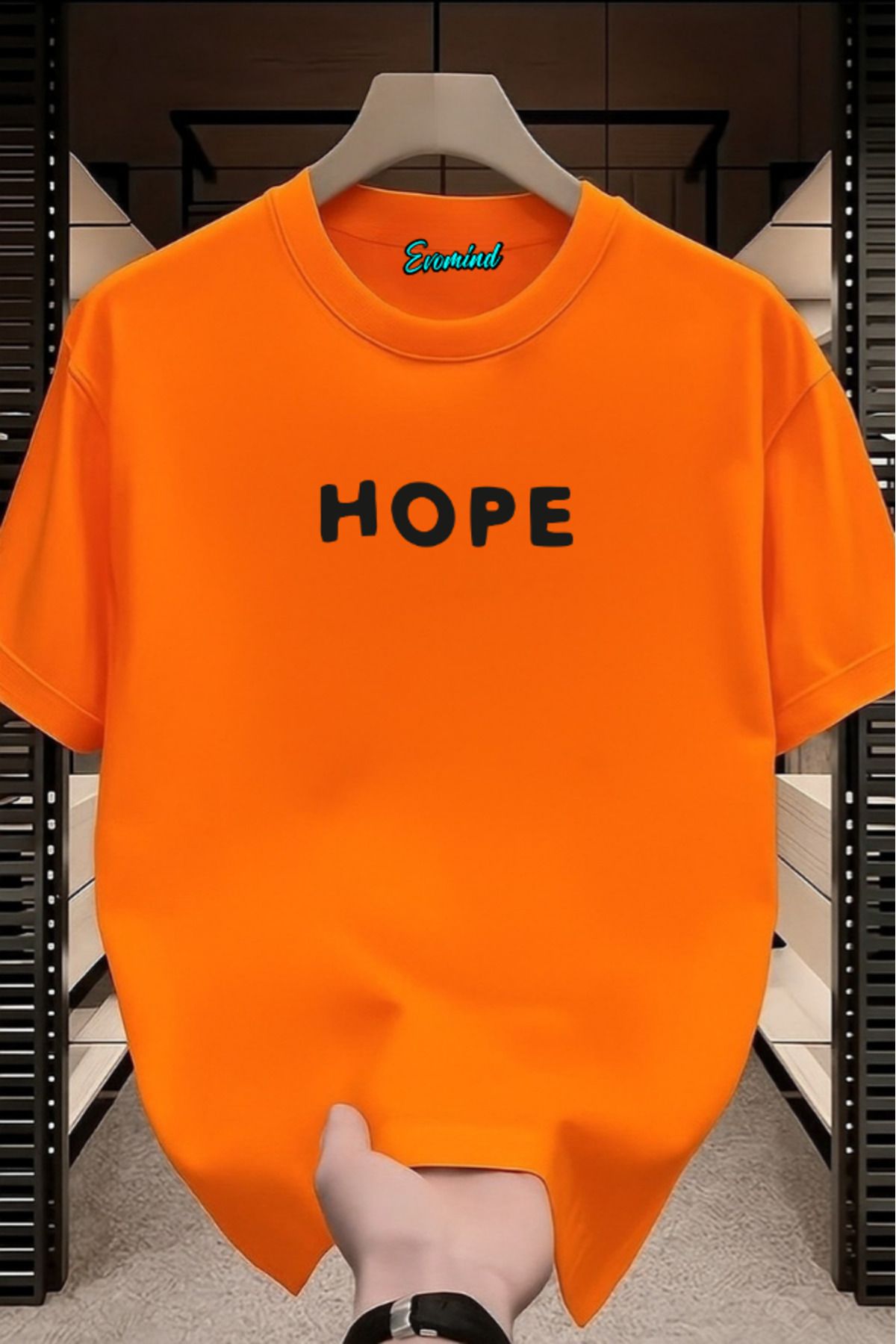 Evomind Hope Baskılı Unisex T-shirt