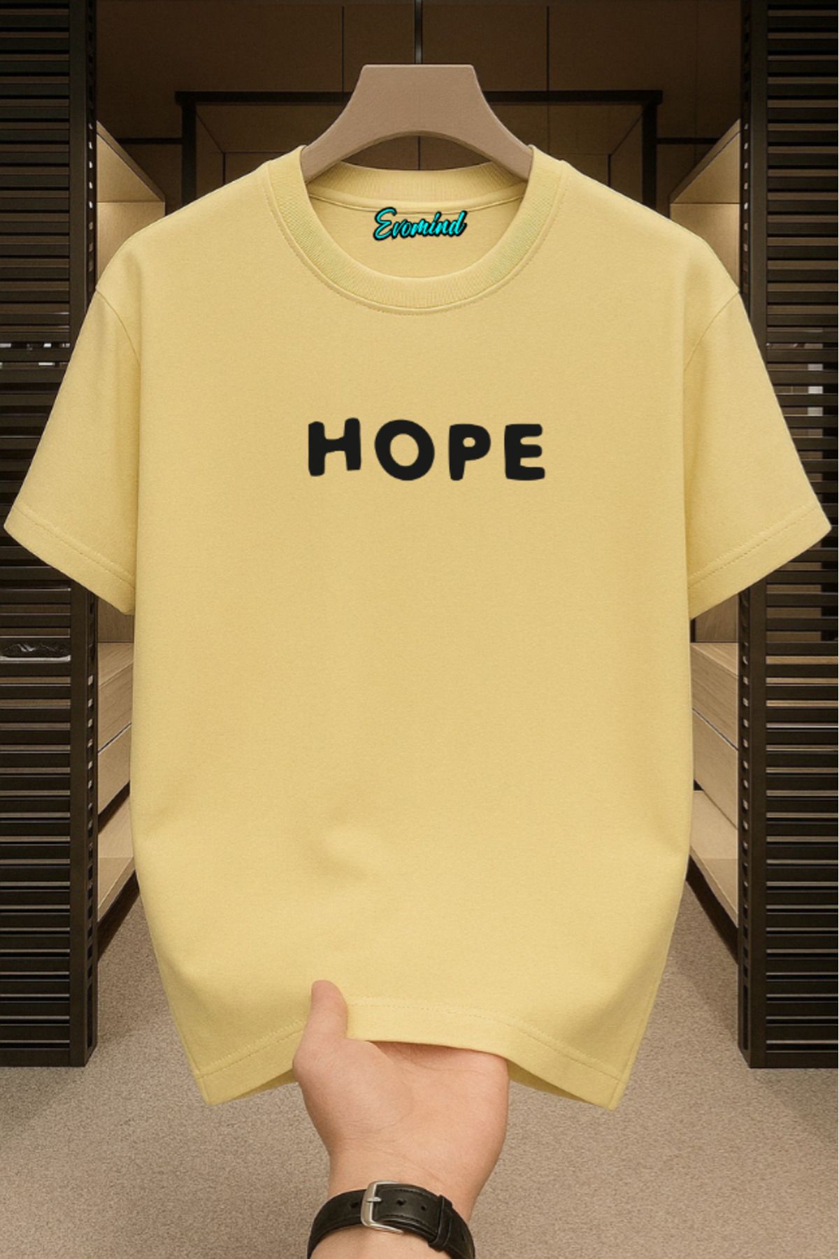 Evomind Hope Baskılı Unisex T-shirt