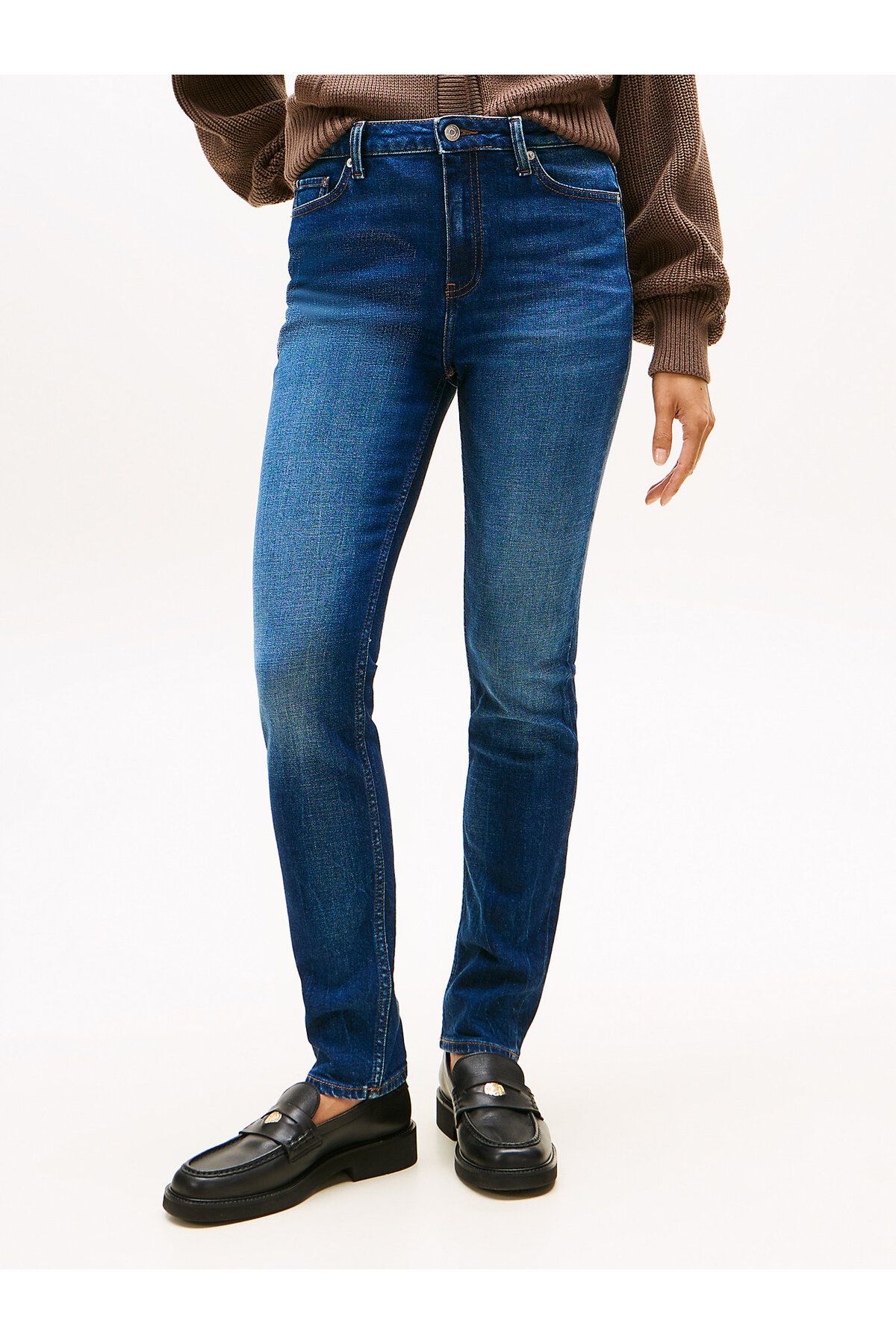 Tommy Hilfiger Mid Rise Slim Fit Jeans