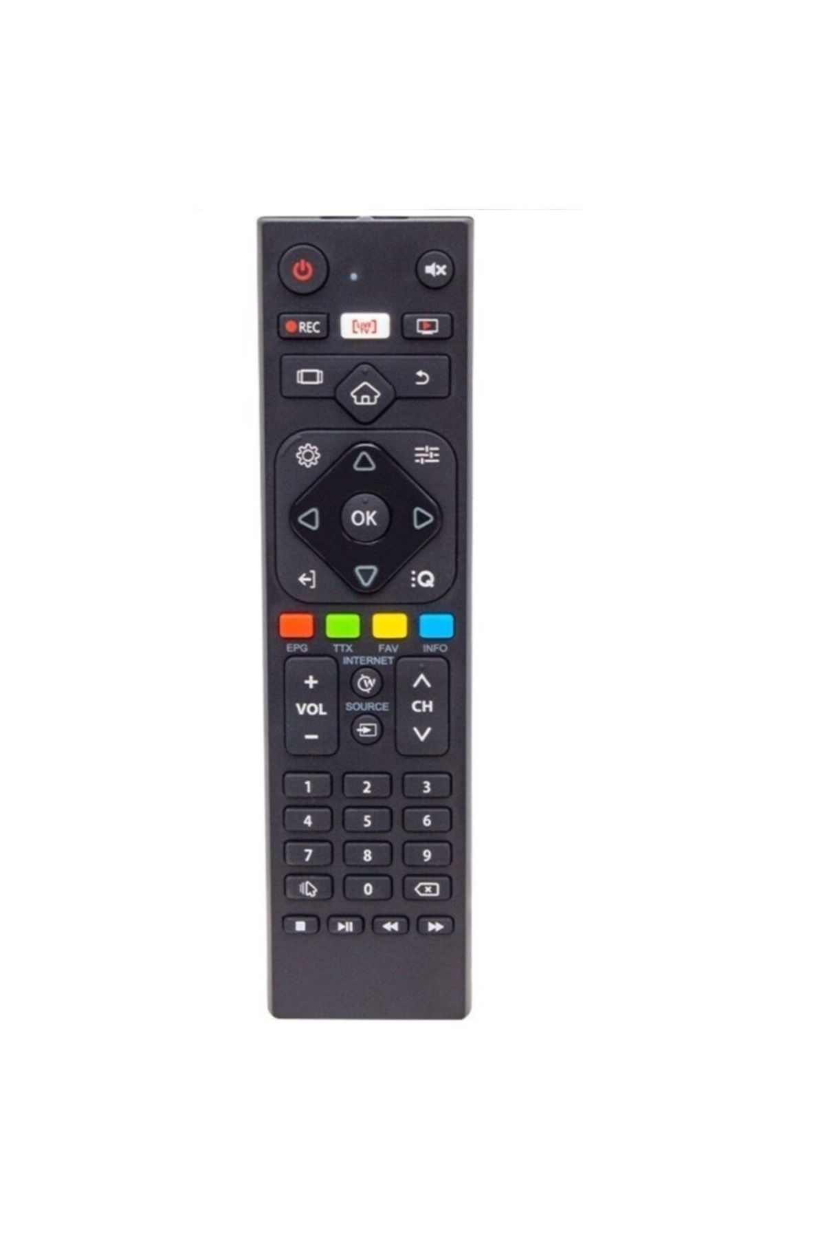 Digielektro Peaq PTV49F0-ITR Android Smart LED Tv Kumandası Hılevel Sunny Lıve Tv Tuşlu