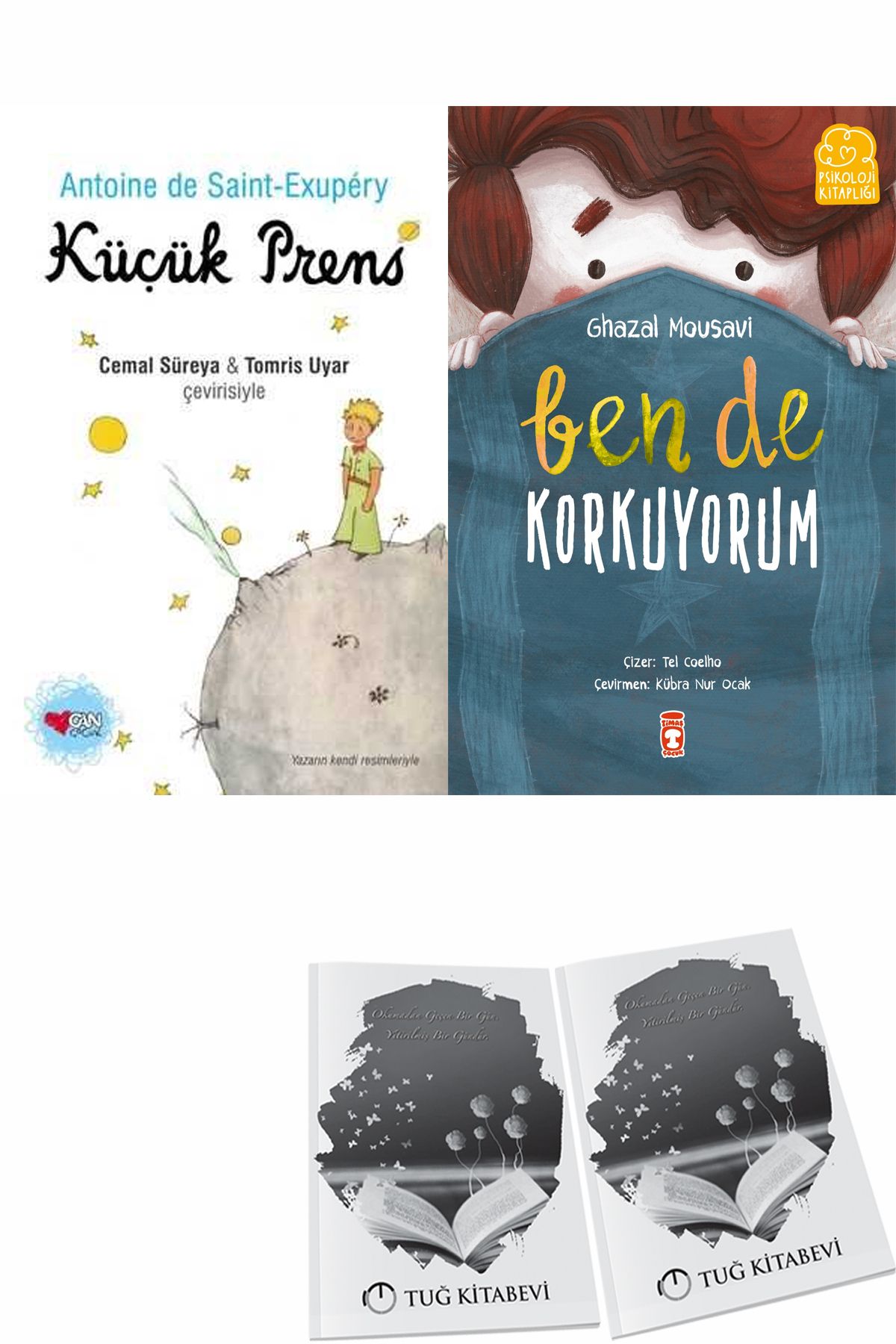 Can Yayınları Küçük Prens ve Ben de Korkuyorum + Hediyeli