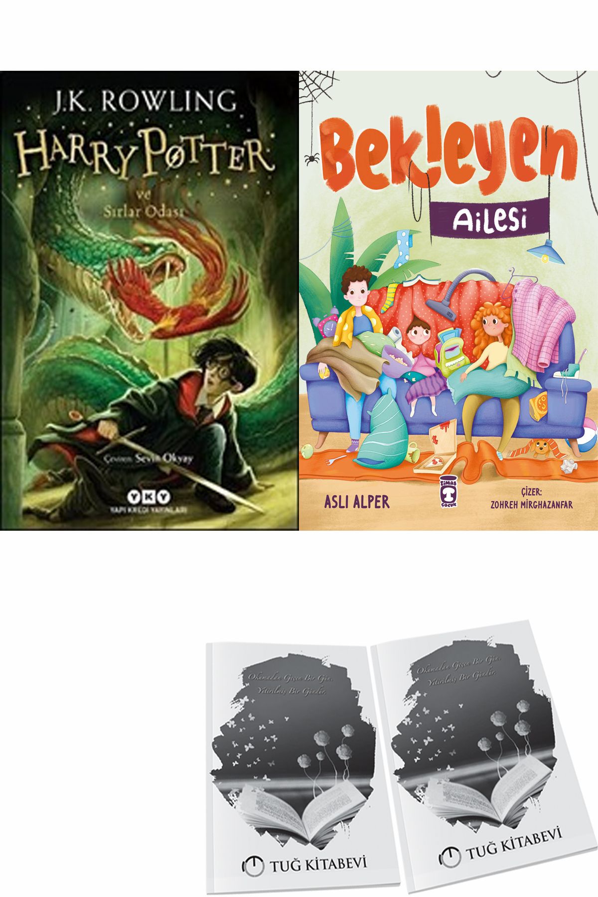 Yapı Kredi Yayınları Harry Potter ve Sırlar Odası ve Bekleyen Ailesi + Hediyeli