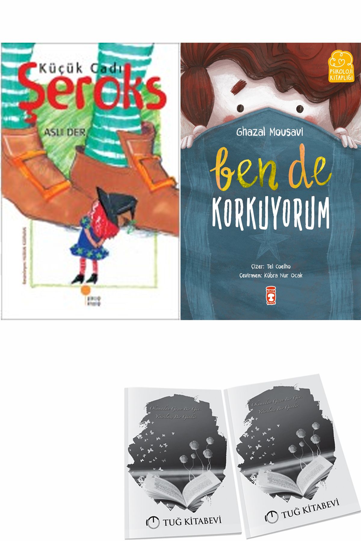 Günışığı Kitaplığı Küçük Cadı Şeroks ve Ben de Korkuyorum + Hediyeli