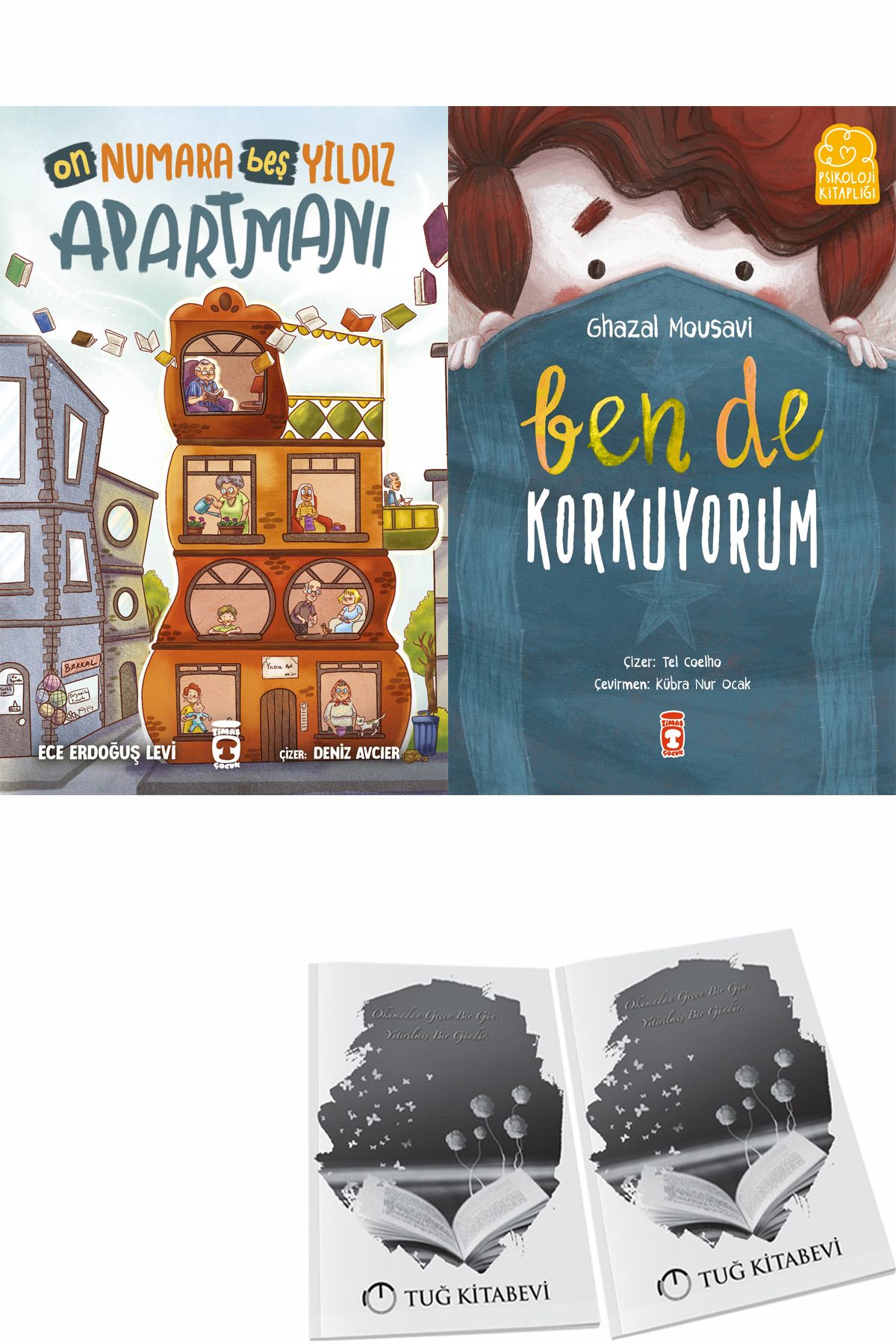 Timaş Çocuk On Numara Beş Yıldız Apartmanı ve Ben de Korkuyorum + Hediyeli