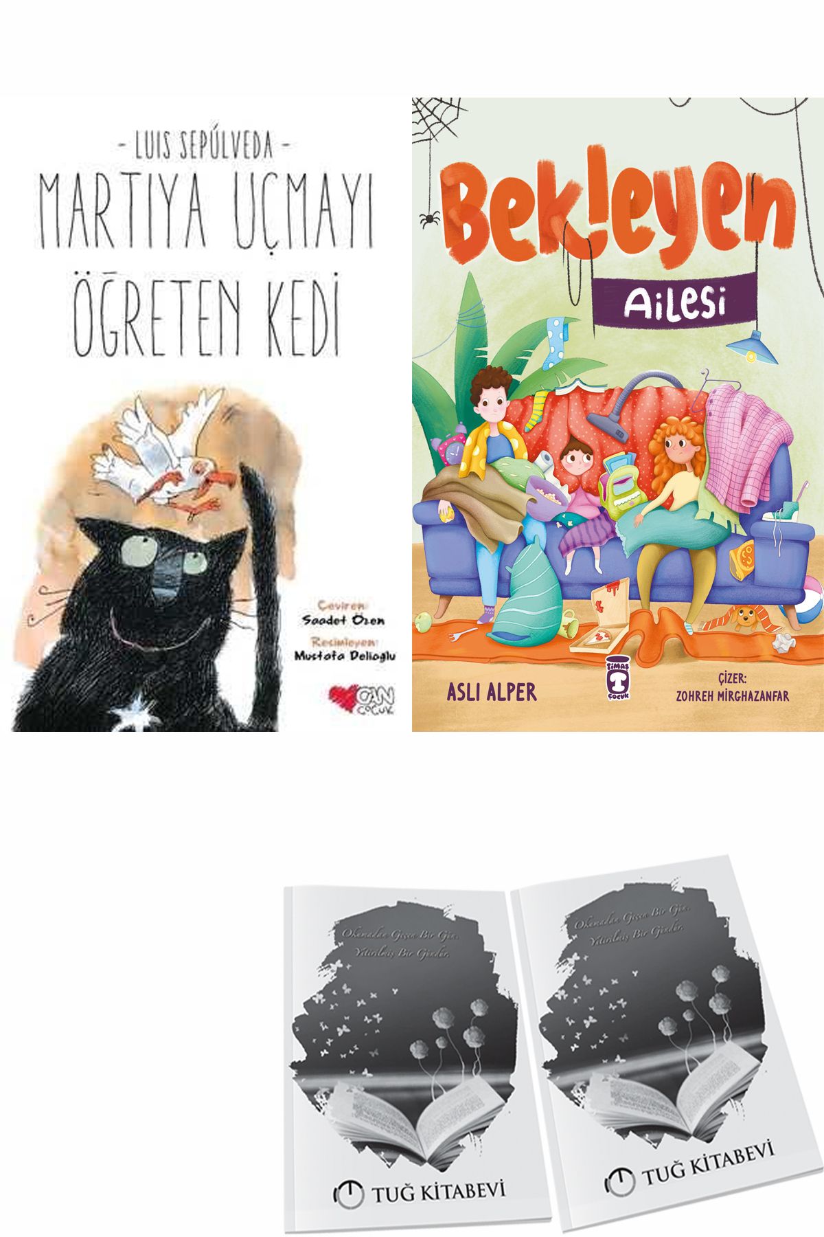 Can Yayınları Martıya Uçmayı Öğreten Kedi ve Bekleyen Ailesi + Hediyeli