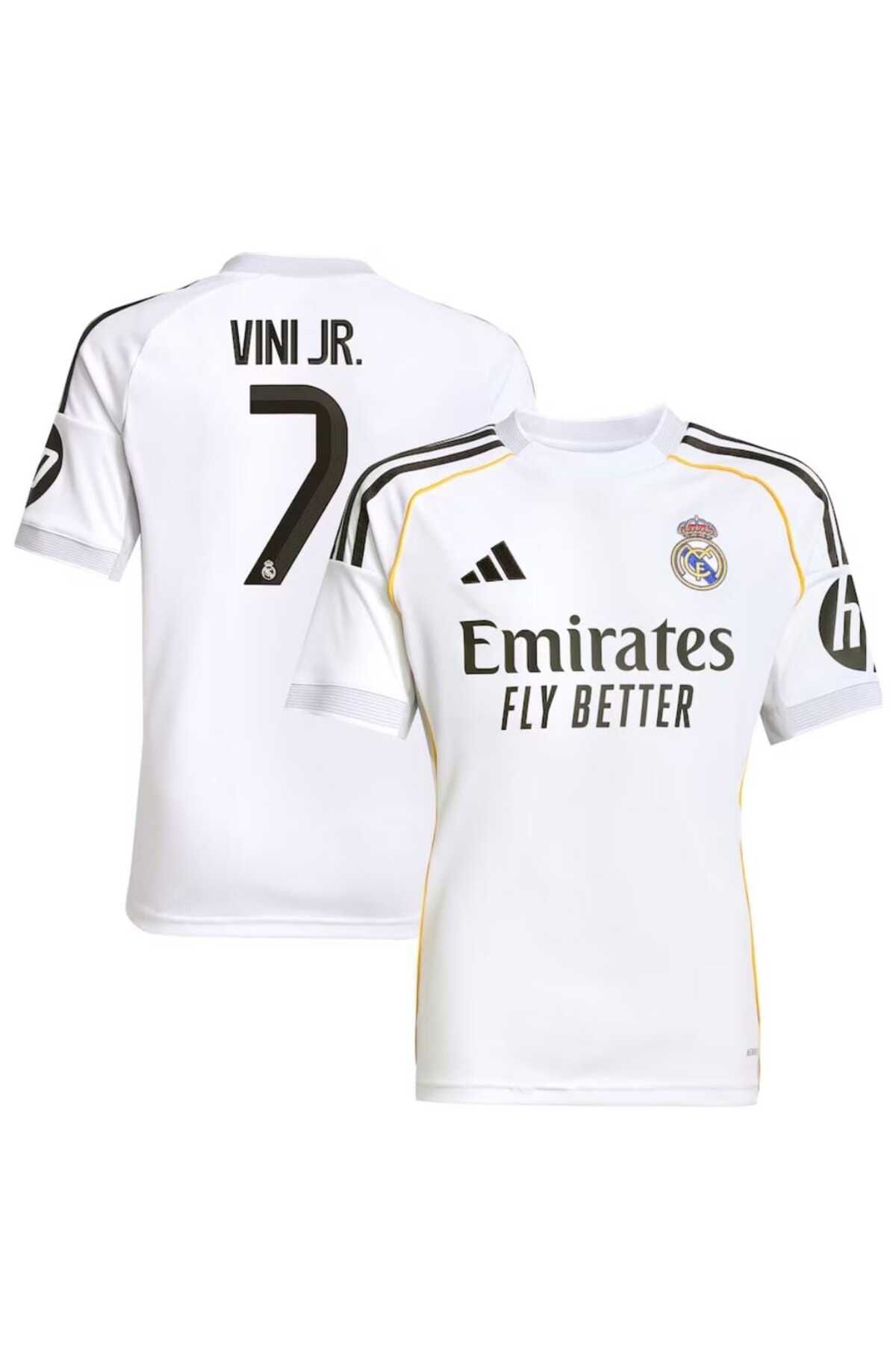 BYSPORTAKUS Real Madrid 2025-26 Yeni Sezon Vini jr iç Saha Forması