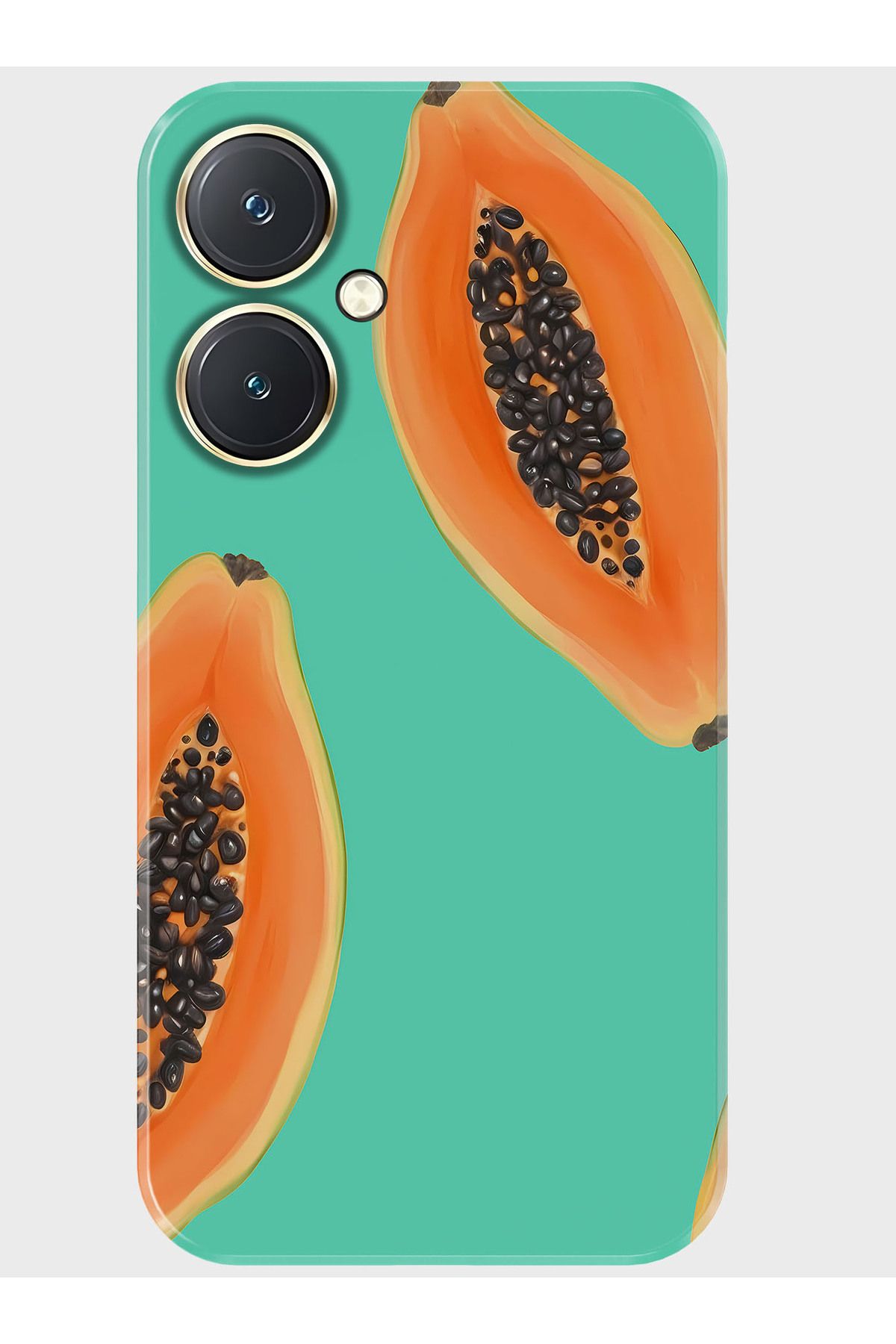 Activist Omix X3 Kılıf Baskılı Silikon Kapak - papaya