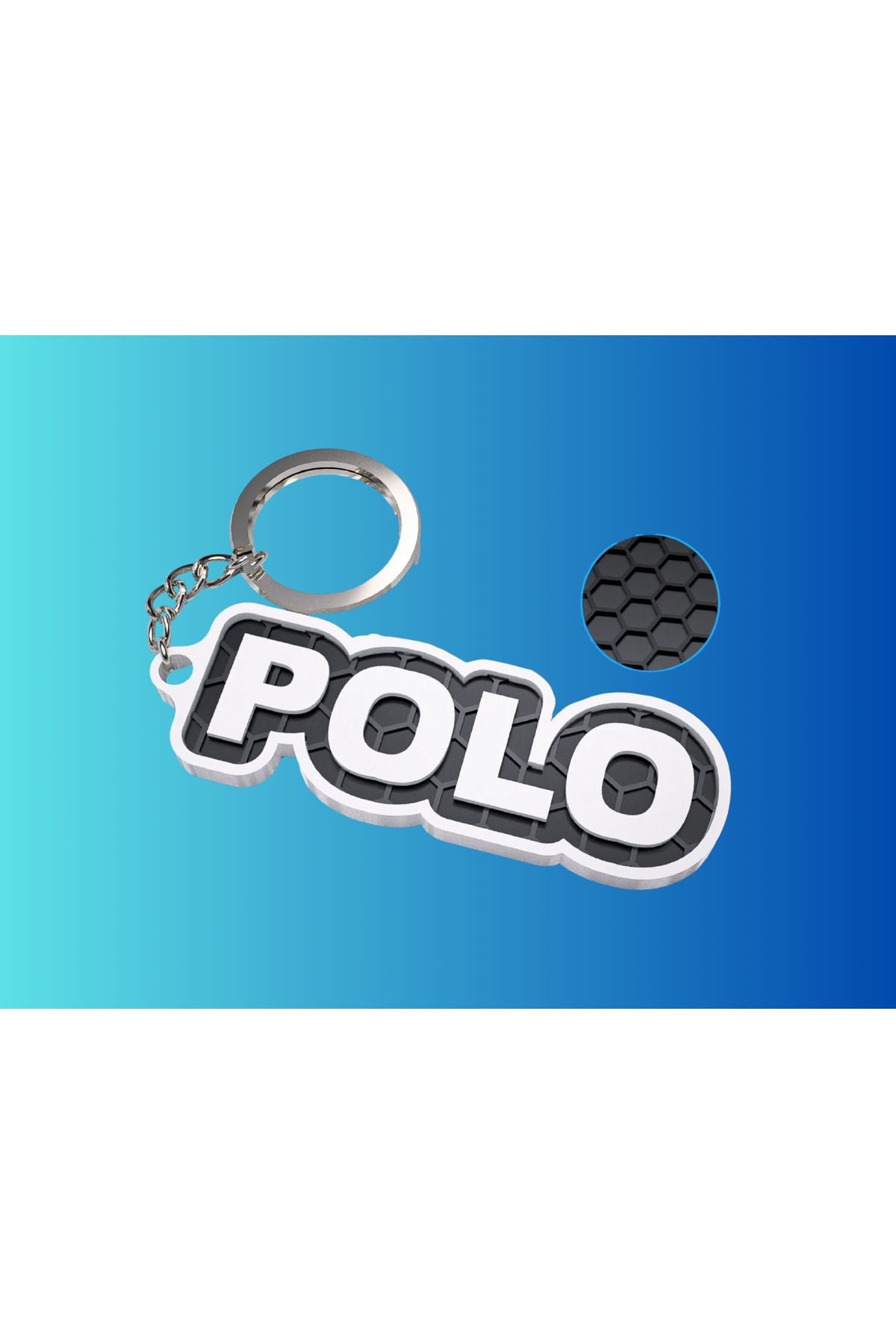YMK Volkswagen Polo Araba Anahtarlığı