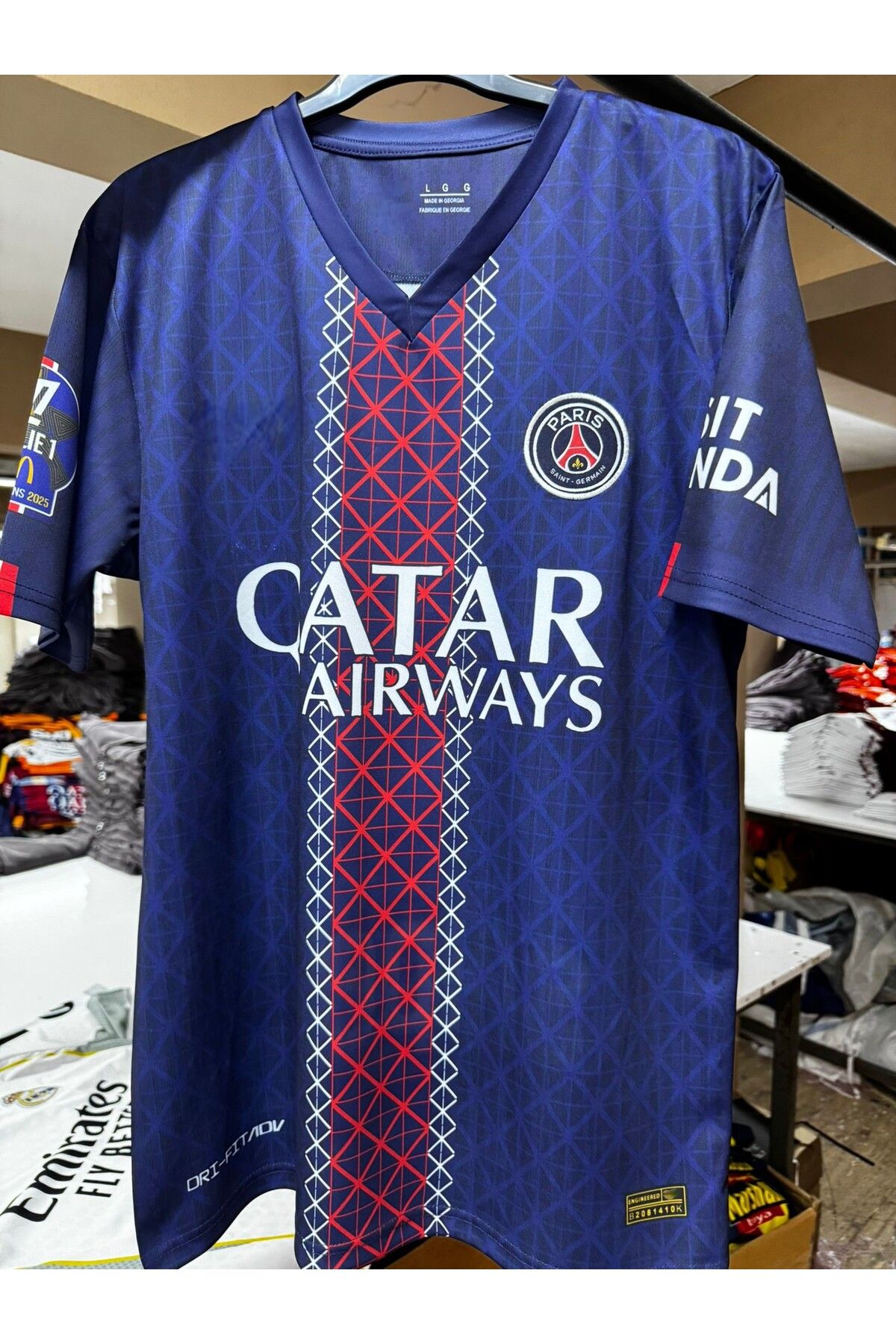 After Party Psg 2025/26 Yeni Sezon İsimsiz İç saha Forması vs spor atlet