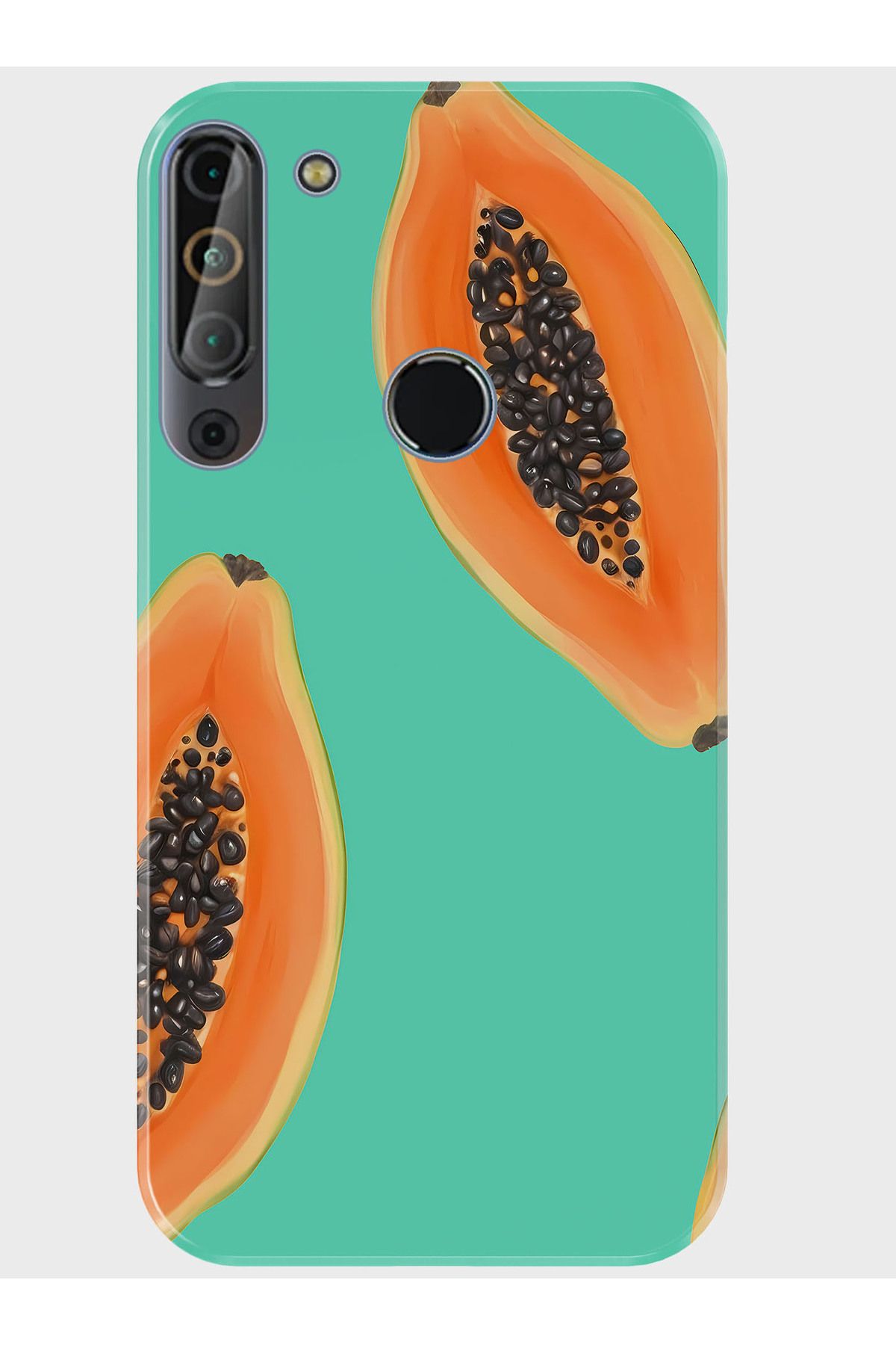 Activist Casper Via X20 Kılıf Baskılı Silikon Kapak - papaya