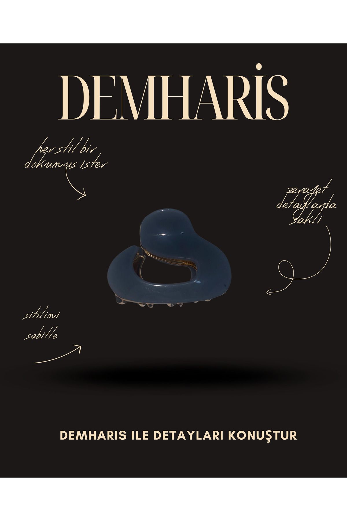 DEMHARİS şık & zarif premium toka