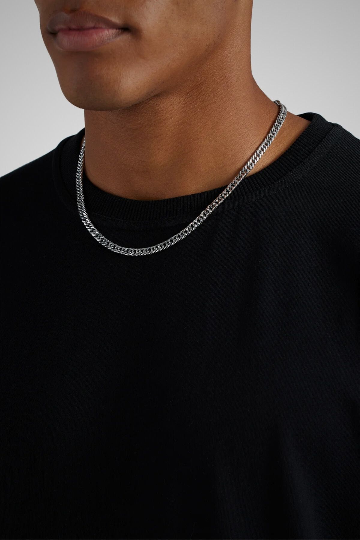 Aron Grose Cuban Link 5mm - Erkek Kolye