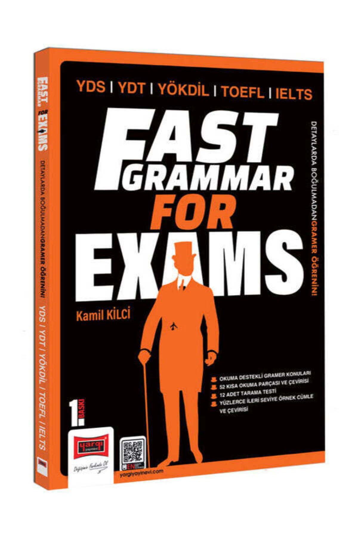 Yargı Yayınları Yargı Yayınları Kamil Kilci YDS YDT YÖKDİL TOEFL IELTS Fast Grammar For Exams