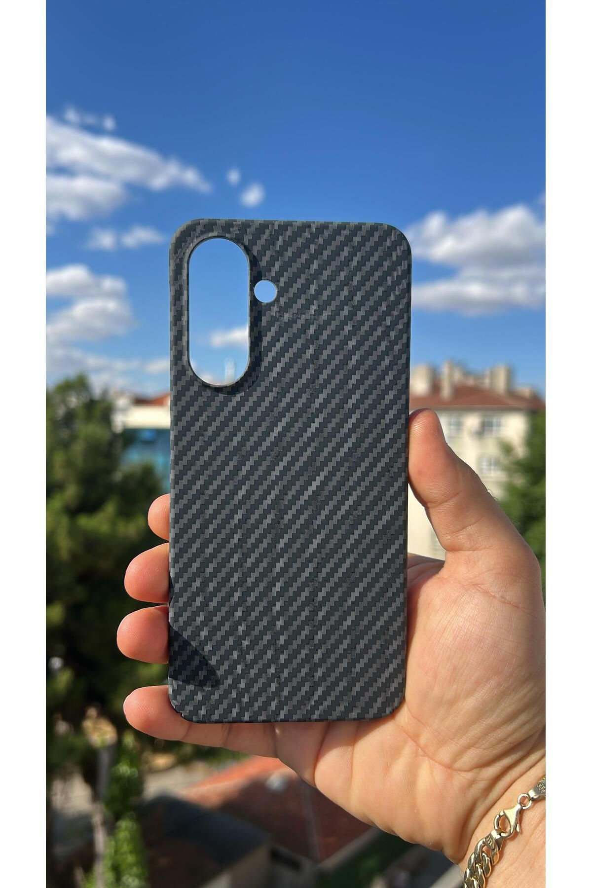 Hatreds Samsung Galaxy S25 Kılıf Karbon Fiber Tasarım A++ Kalite Kapak