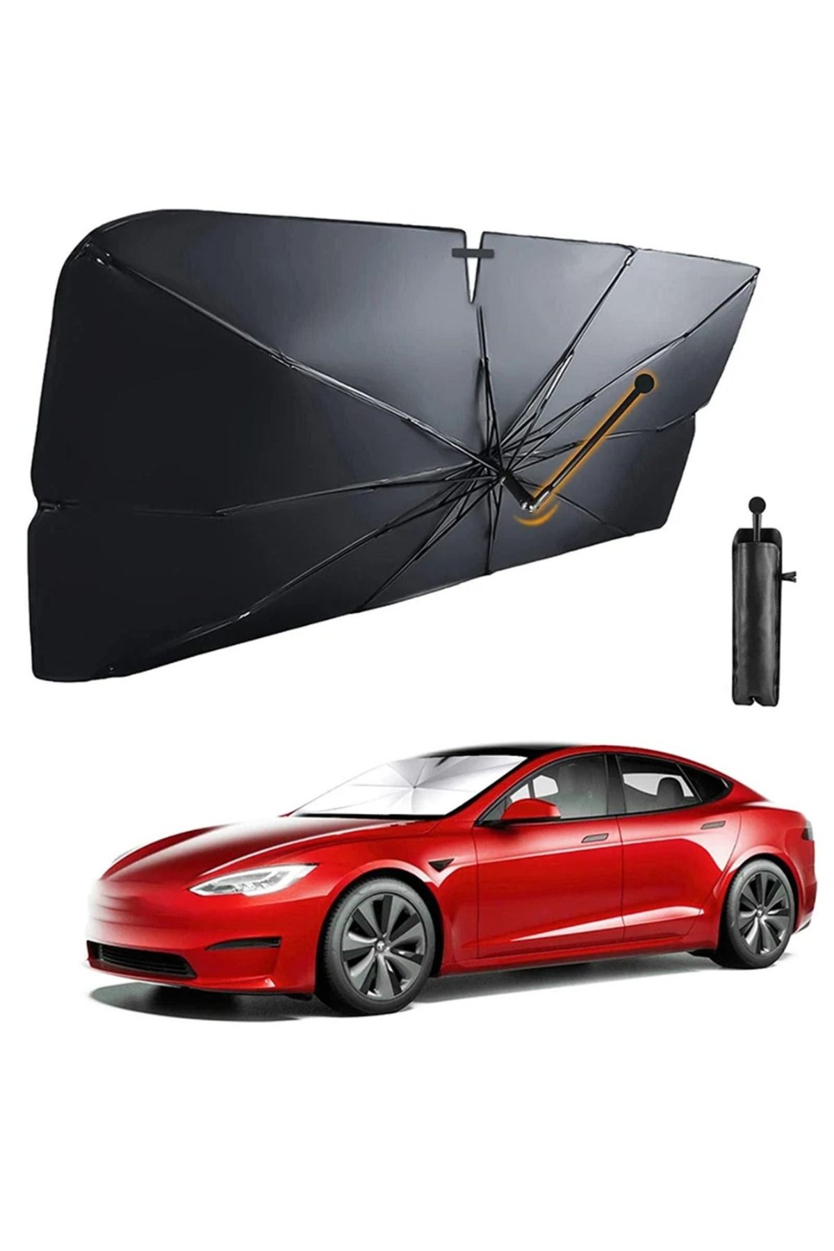 WEHHLER-Ford Puma 1.0L Ecoboost Mhev Titanium Manual 2024 Windshield Sunshade-Torpedo Guard with Folding Handle 2