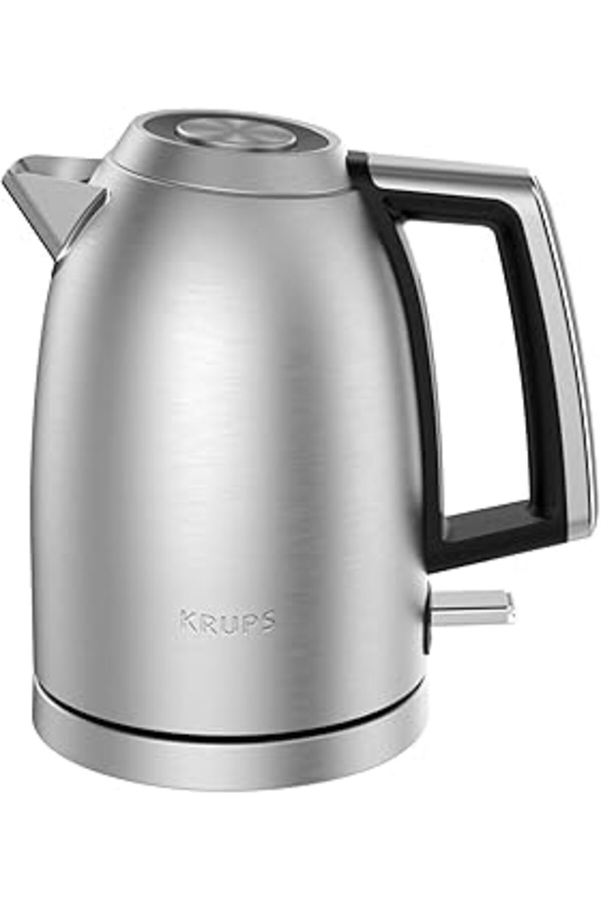 Mu Art Ahşap Krups Excellence Su Isıtıcısı, Fırçalanmış Metal Yüzey, 1.7 L Kapasite, Kolay Açılır Kapak, Hassas