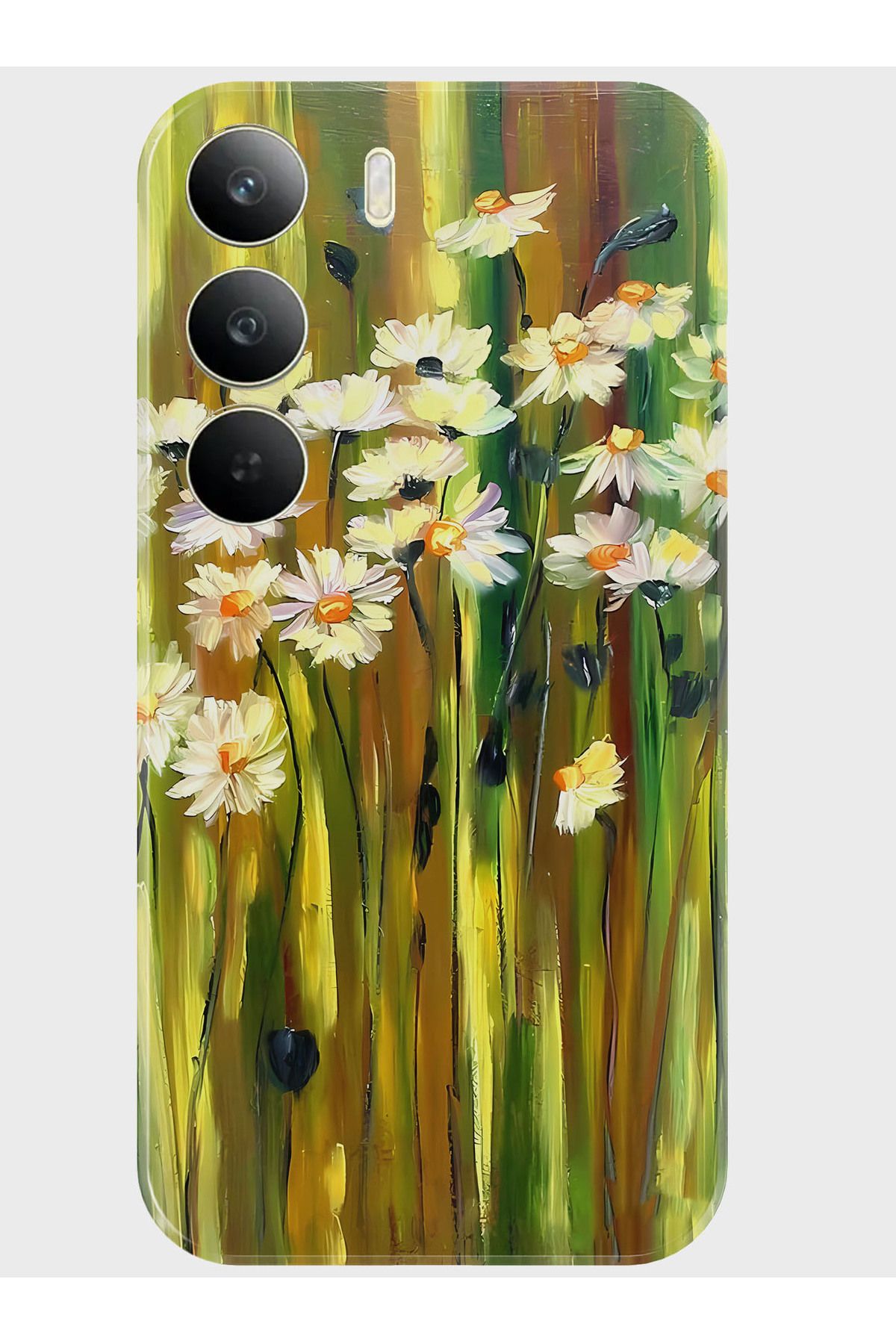 Activist Realme C75 Kılıf Baskılı Silikon Kapak - handpaintedçiçek
